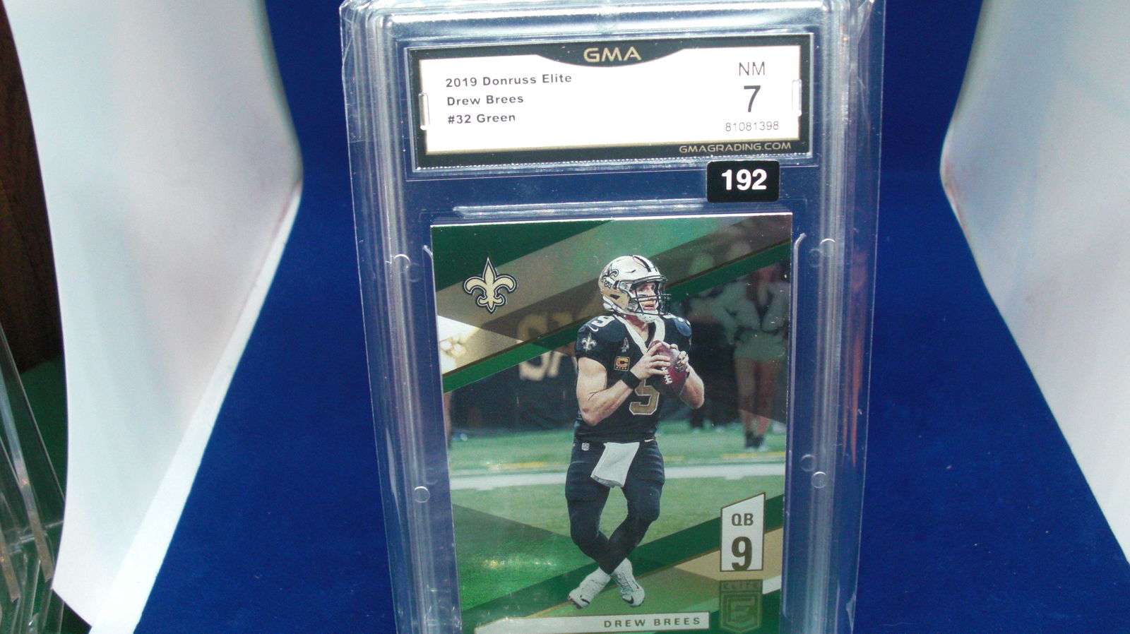 gma graded card 2019 drew brees mint 7 (1 of 1)