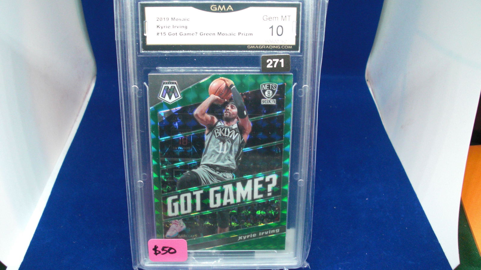 gma graded 2019 kyrie irving mint 10 (1 of 1)