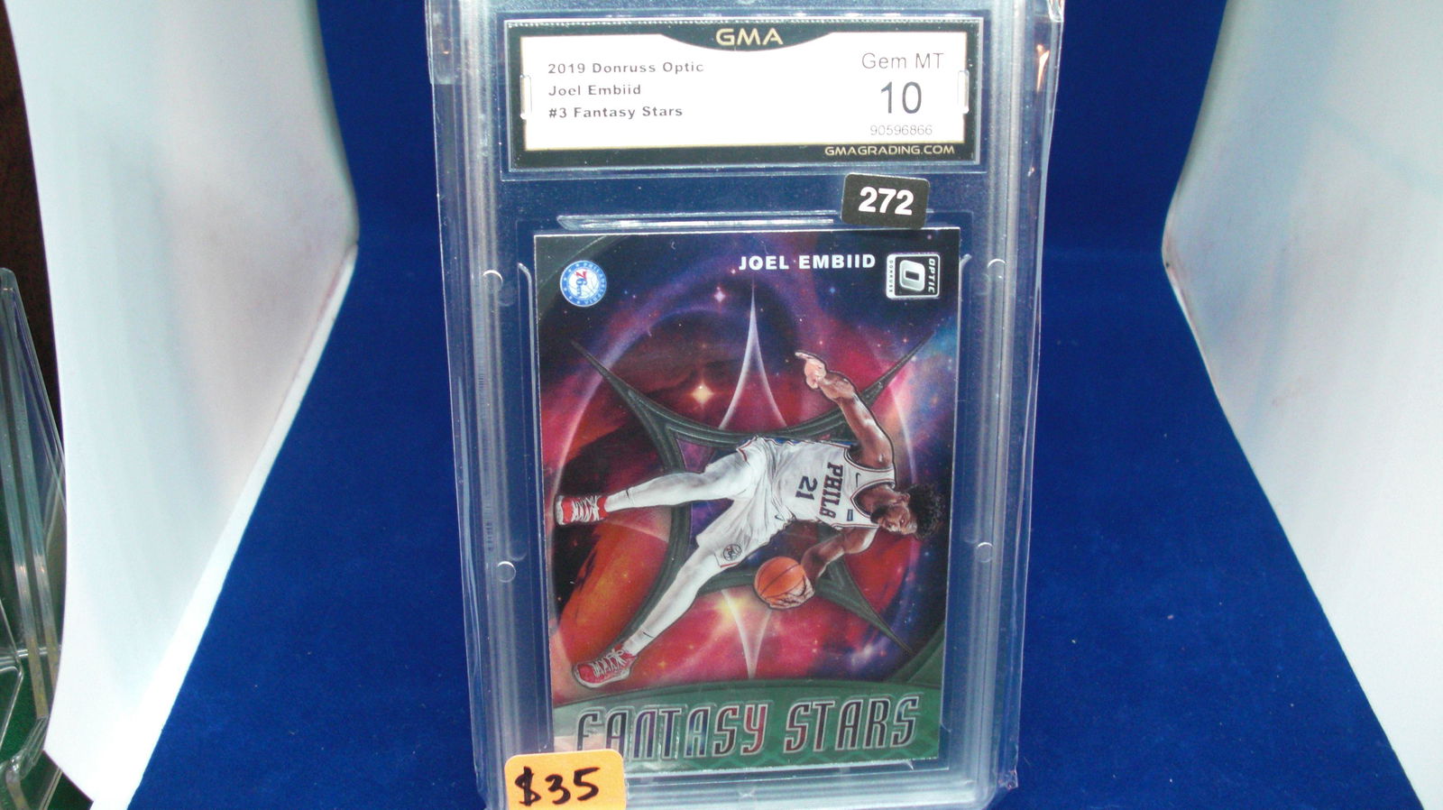 gma graded 2019 joel embiid mint 10 (1 of 1)