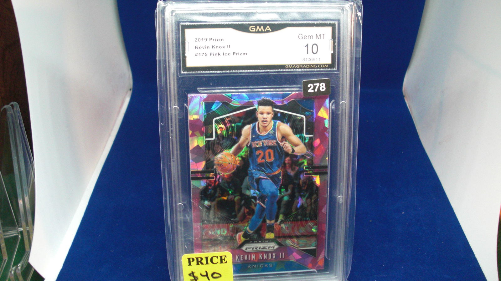 gma graded 2019 kevin knox pink ice mint 10 (1 of 1)