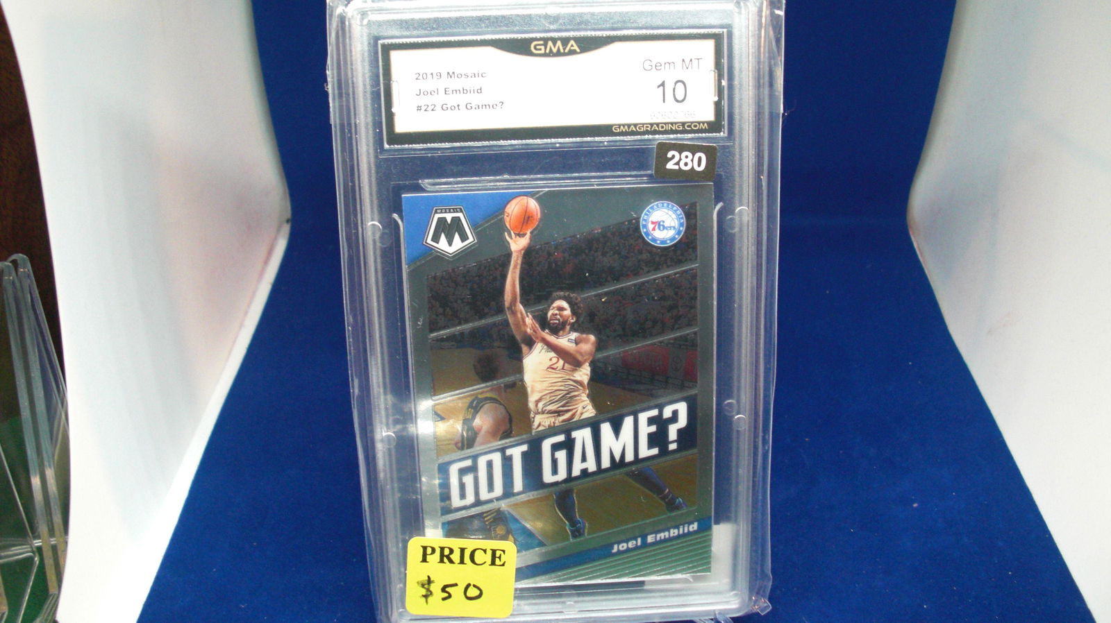 gma graded 2019 joel embiid mint 10 (1 of 1)