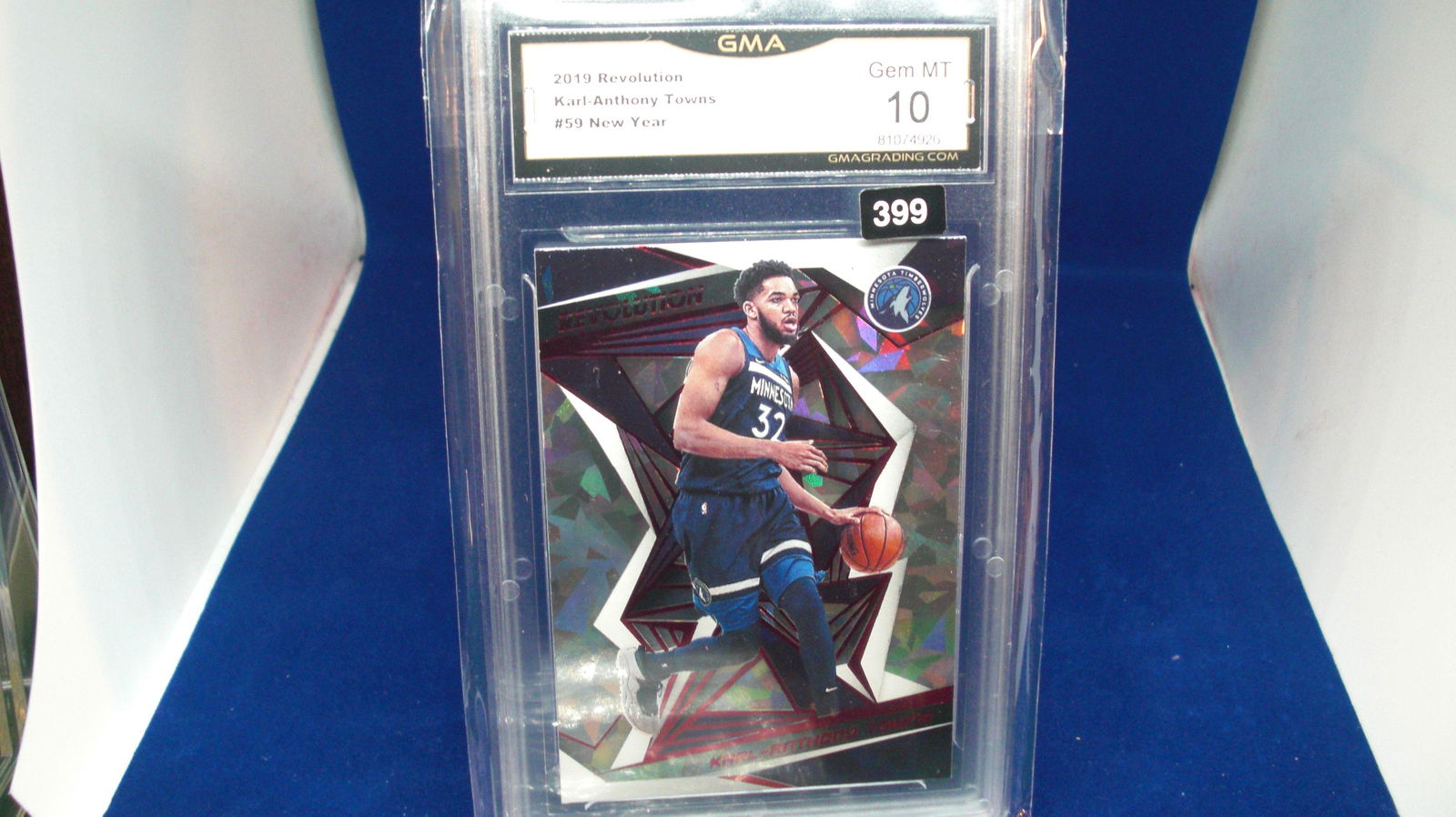 gma graded gma 2019 karl anthony towns mint 10 (1 of 1)
