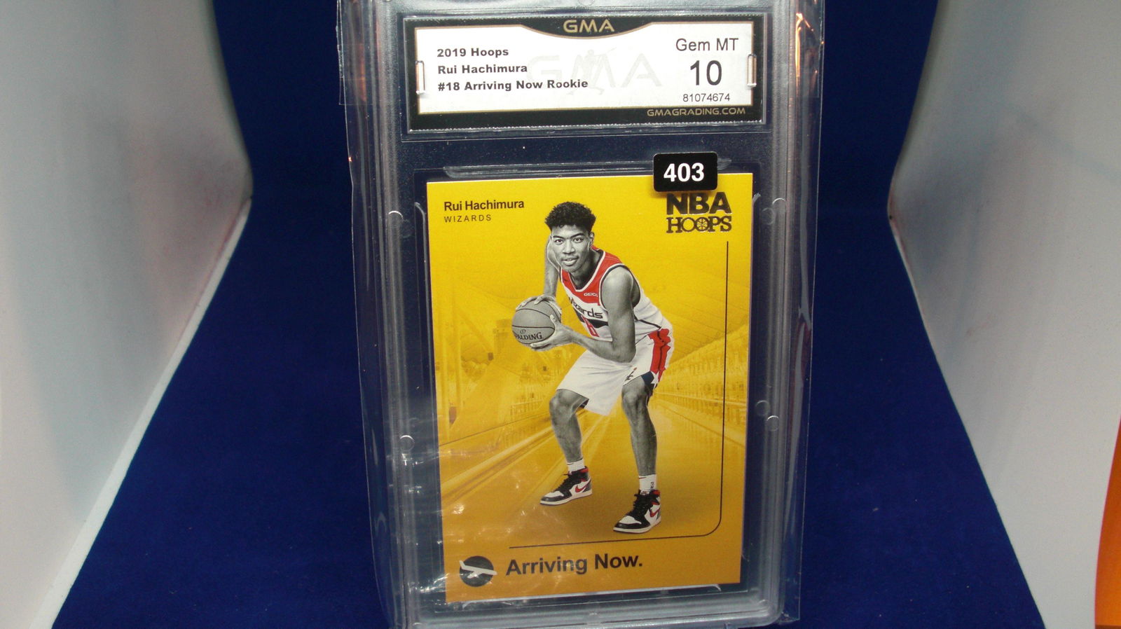 gma graded 2019 rui hachimura mint 10 (1 of 1)
