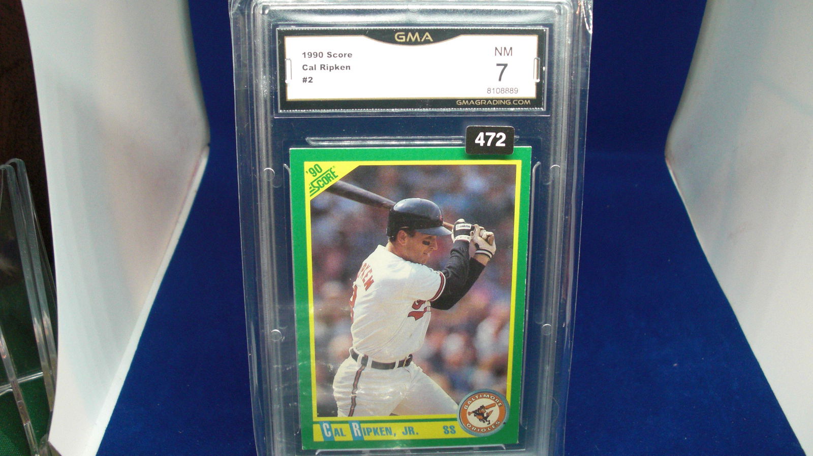 gma graded 1990 cal ripken mint 7 (1 of 1)
