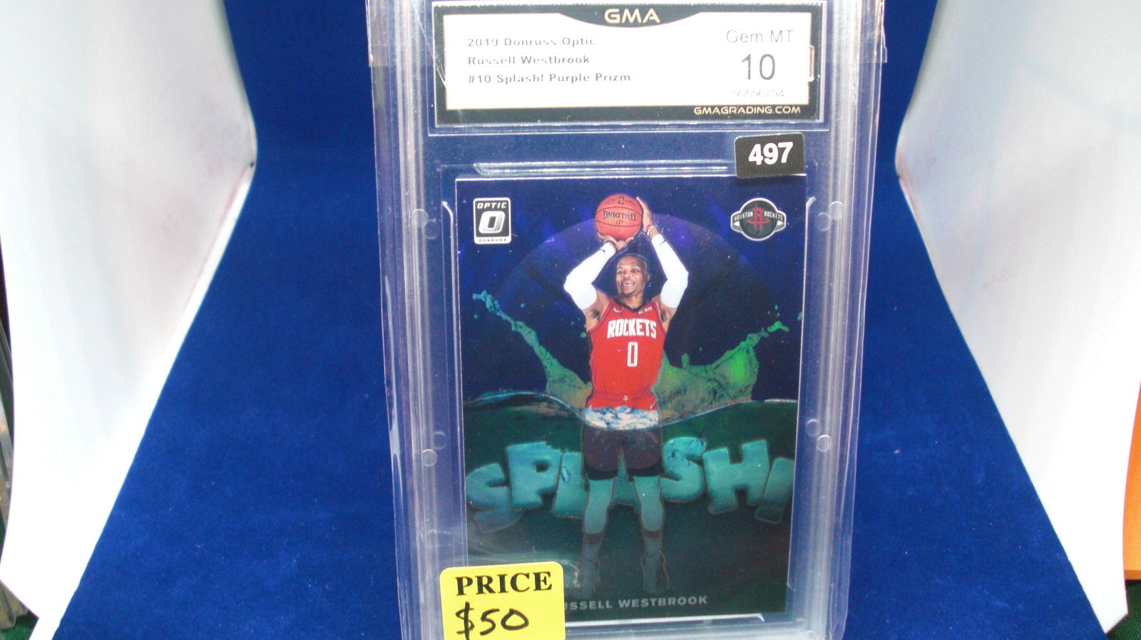 gma graded 2019 russell westbrook mint 10 (1 of 1)
