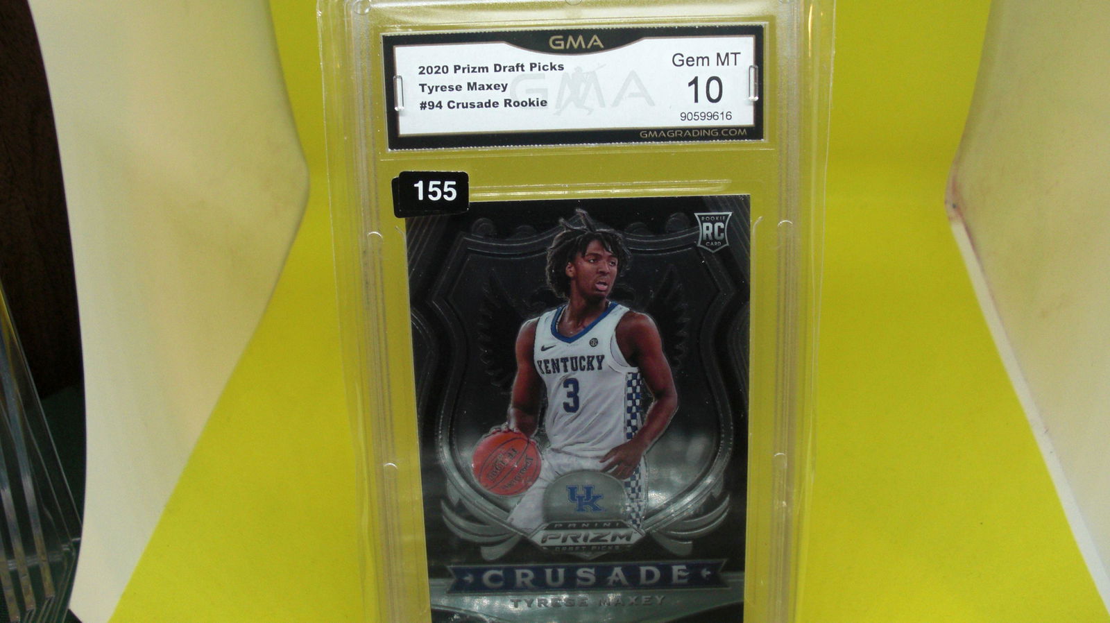 gma graded 2020 tyrese maxey crusade rookie mint 10 (1 of 1)