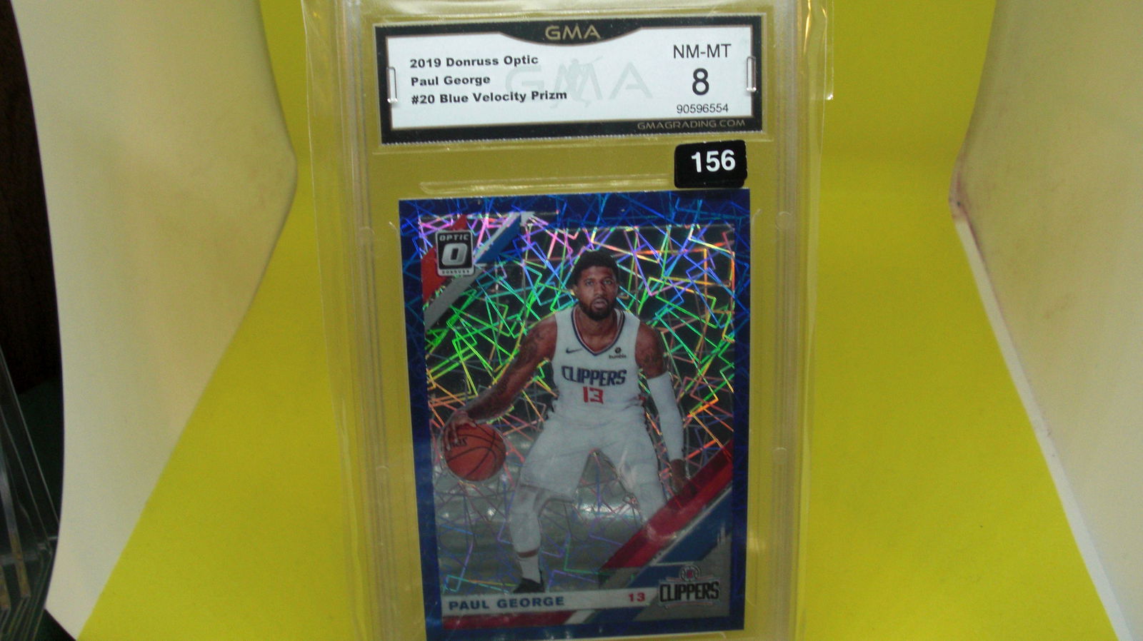 gma graded 2019 paul george blue velocity mint 8 (1 of 1)