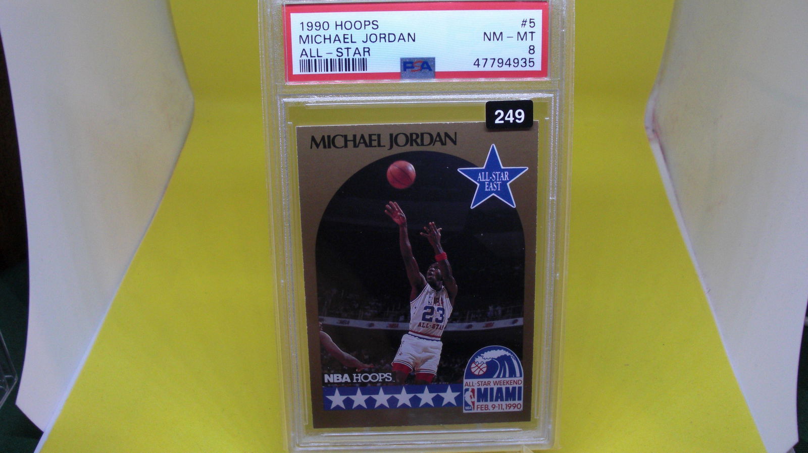 psa graded 1990 michael jordan mint 8 (1 of 1)