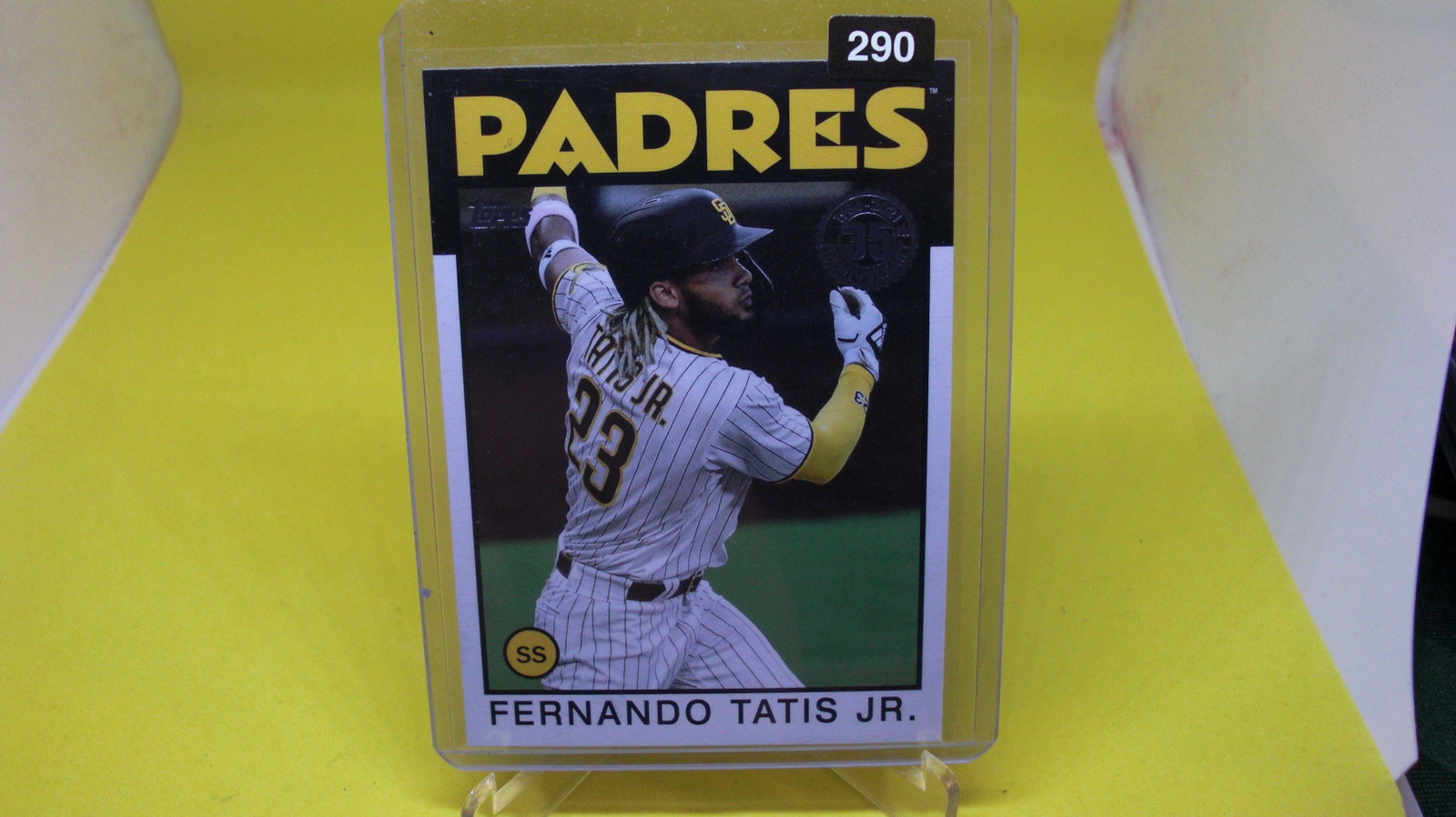 fernado tatis jr: in top loader
