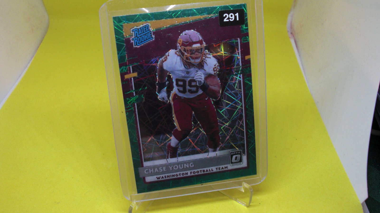 chase young green rated rookie optic (1 of 1)