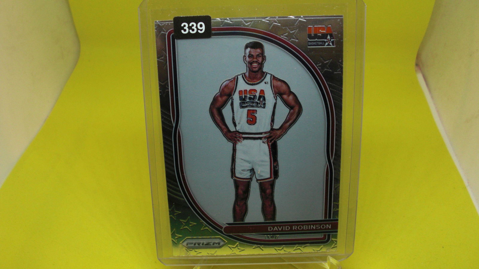 david robinson prizm: in top loader