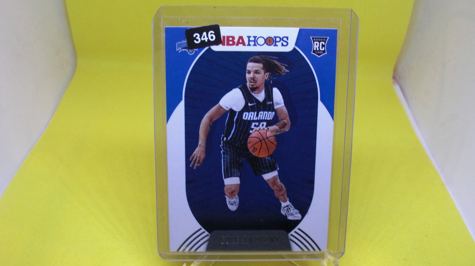 cole anthony rookie: in top loader
