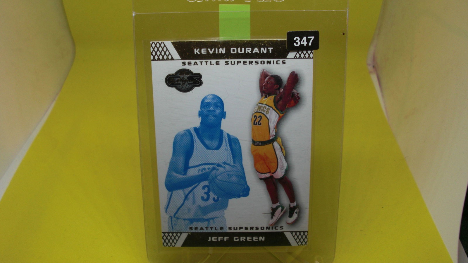 kevin durant and jeff green #35/89: in top loader