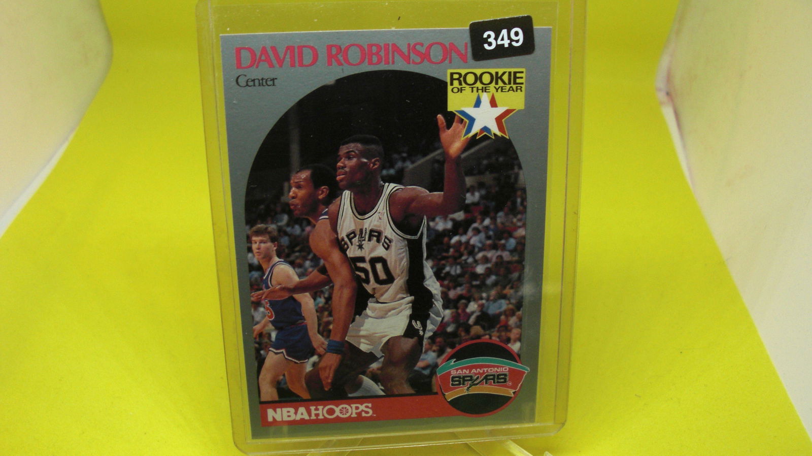 david robinson rookie: in top loader