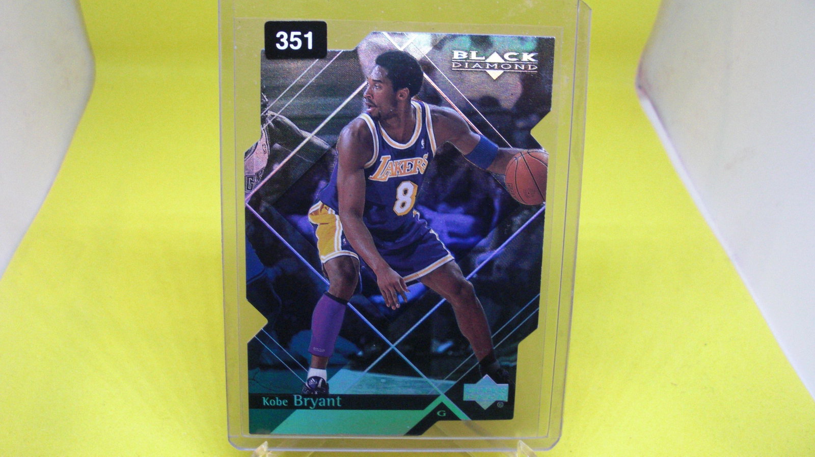 kobe bryant black diamond: in top loader