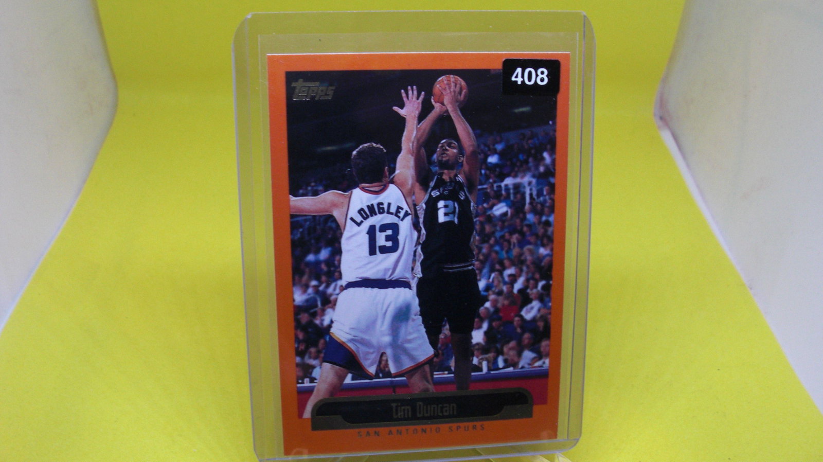 tim duncan: in top loader