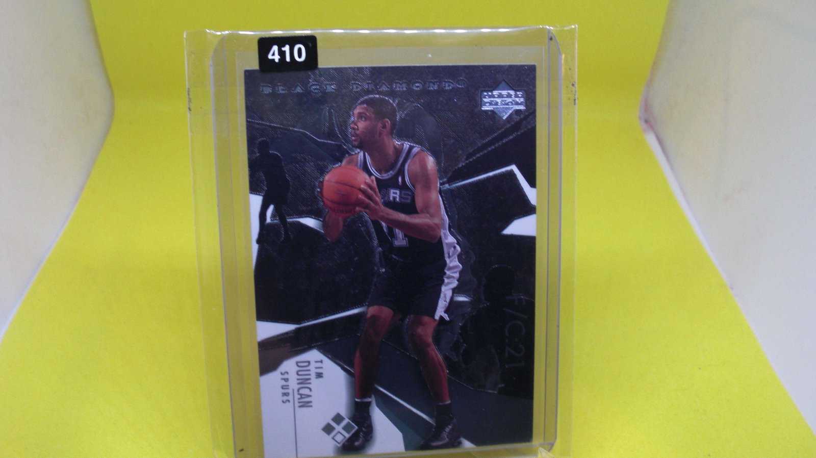 tim duncan: in top loader