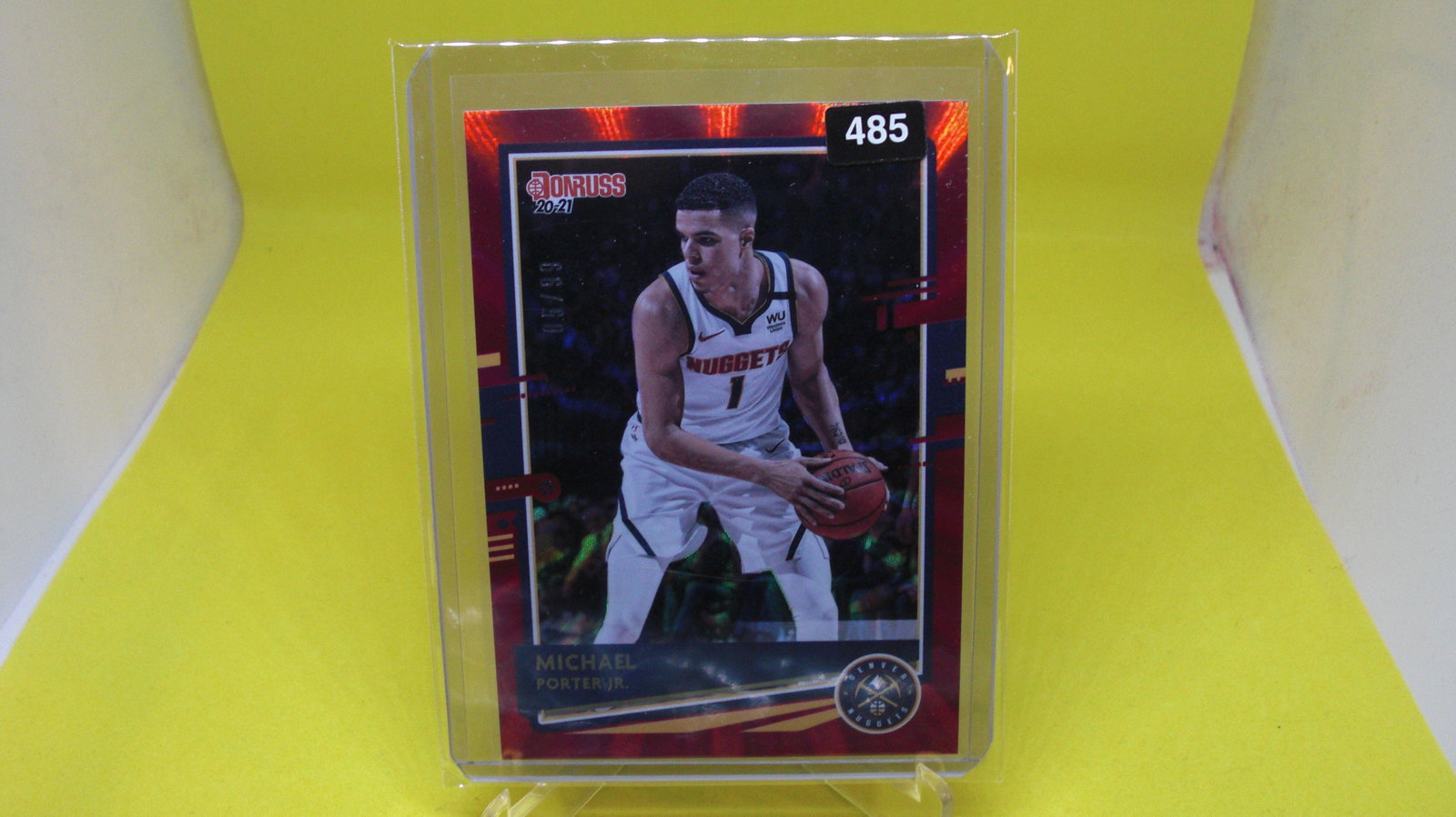 michael porter jr red #05/99: in top loader