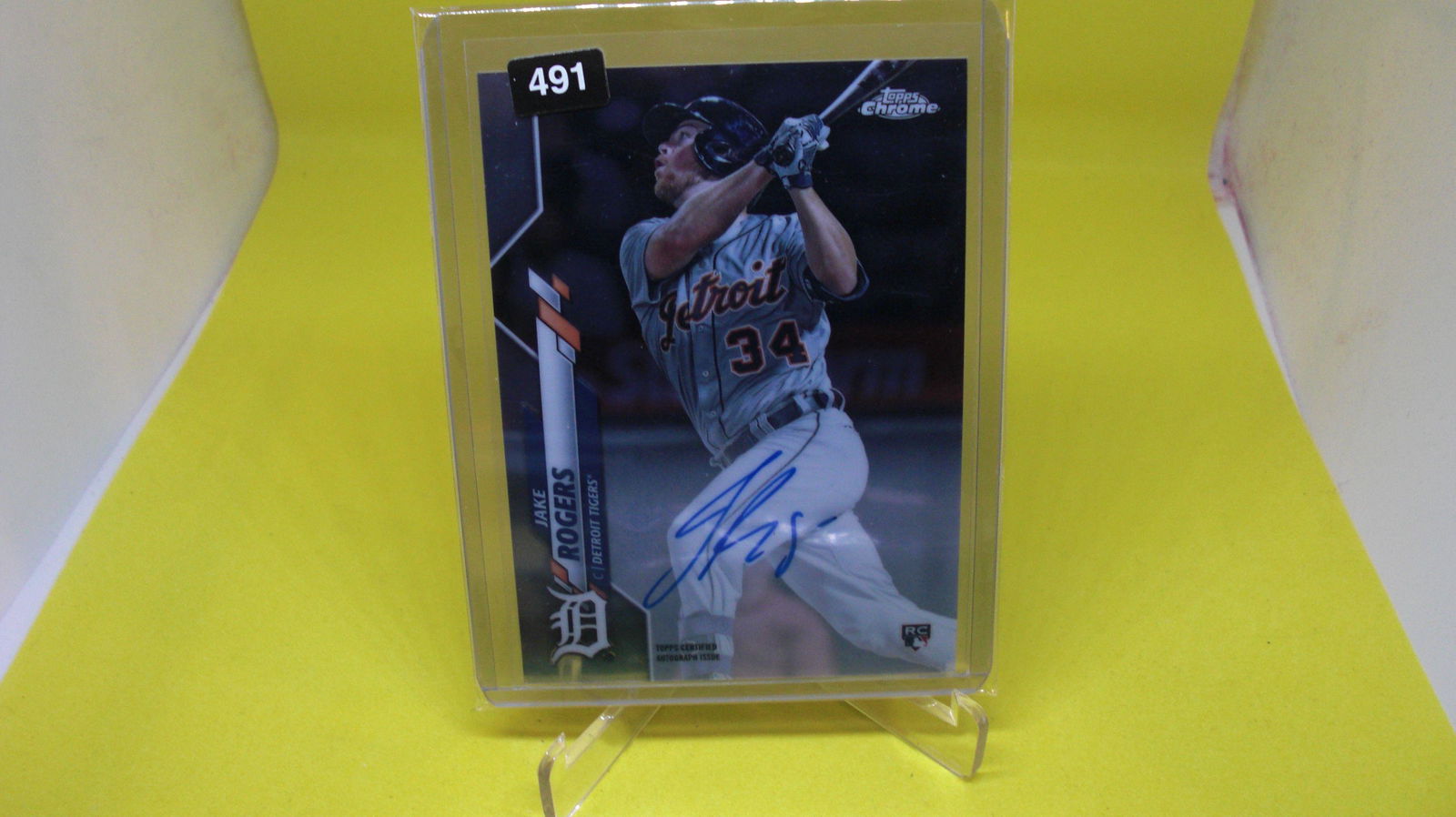 jake rogers auto rookie (1 of 1)