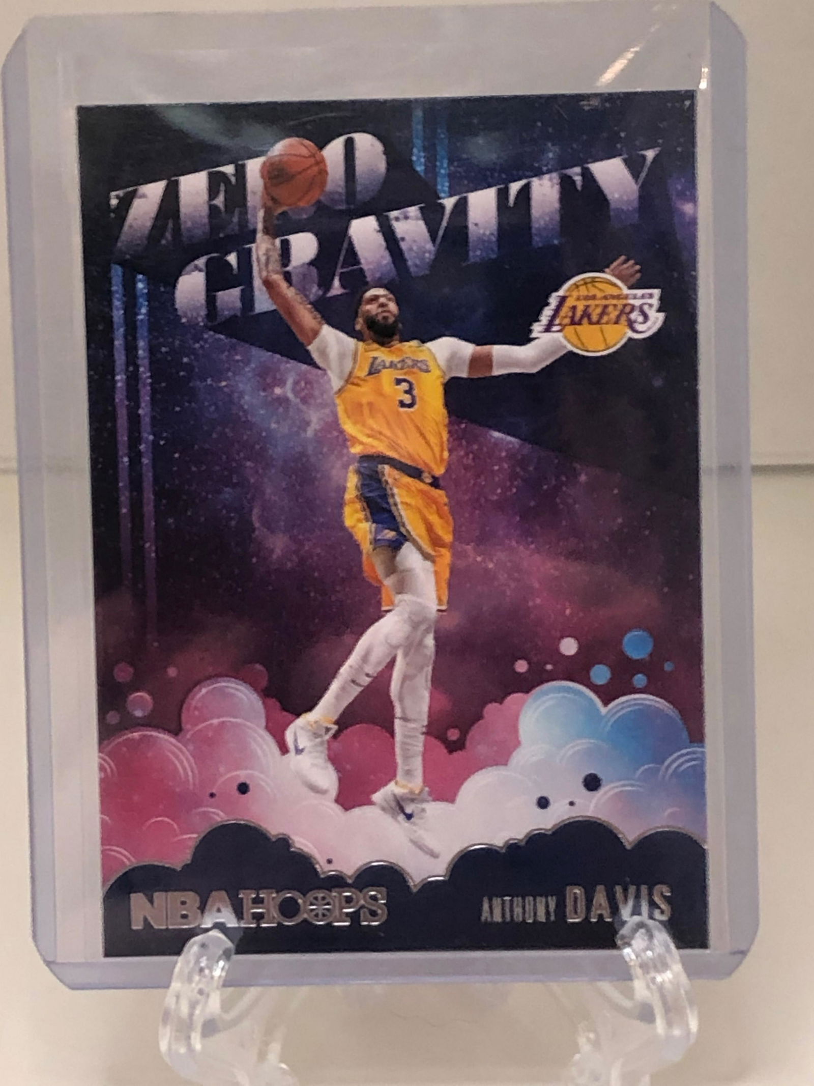 nba hoops anthony davis basketball card (1 of 1)