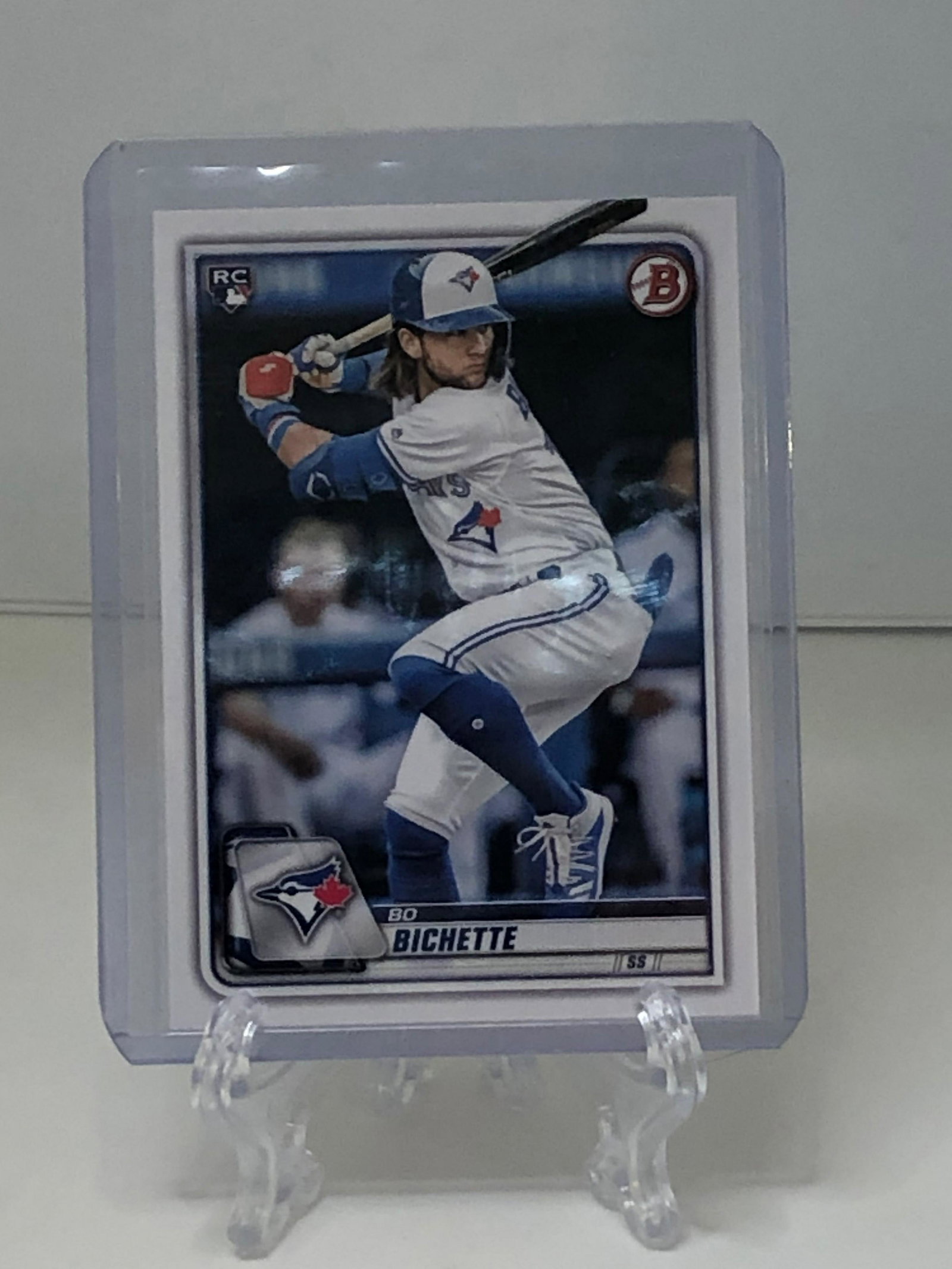 rc bo bichette baseball card: sports trading card