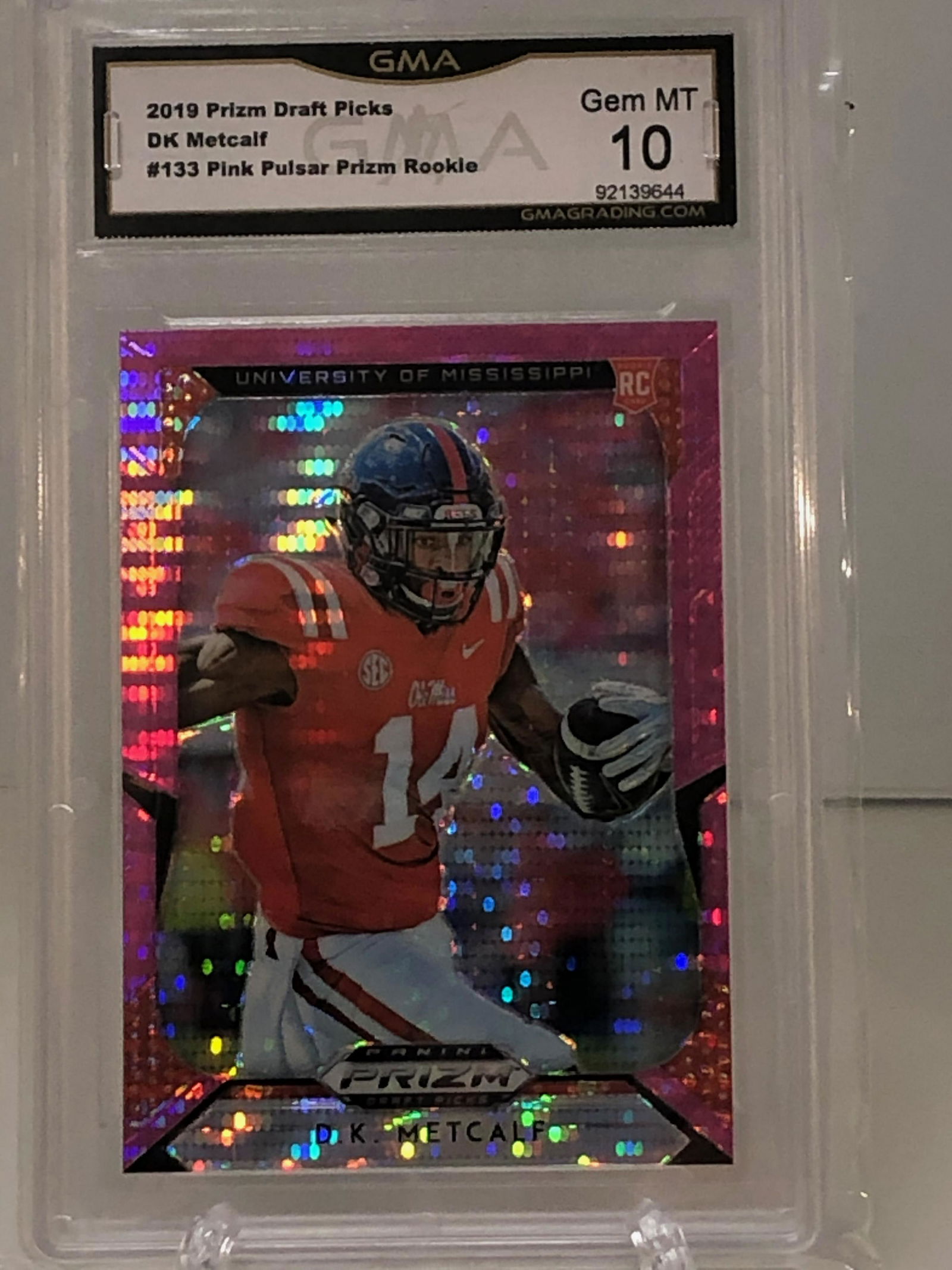 prizm draft picks holo d. k. metcalf gma 10 (1 of 1)