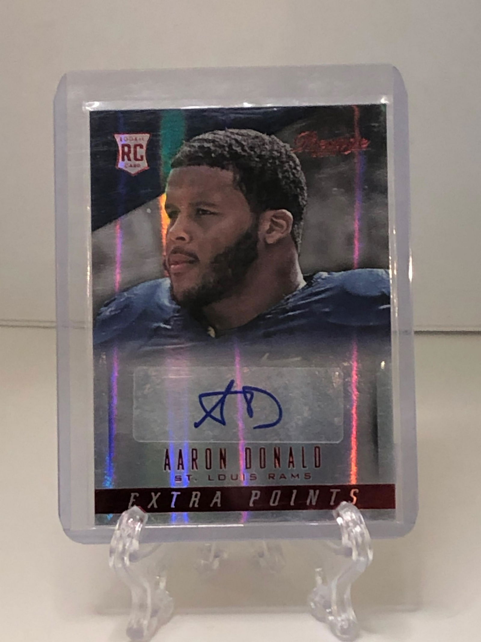 autographed holo rc aaron donald (1 of 1)
