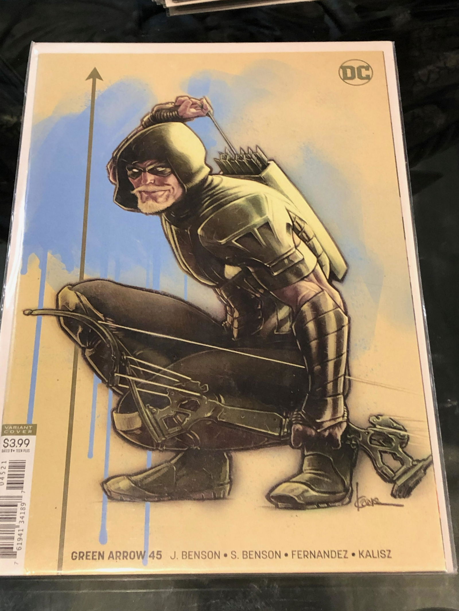 dc green arrow 45 comic book (1 of 1)