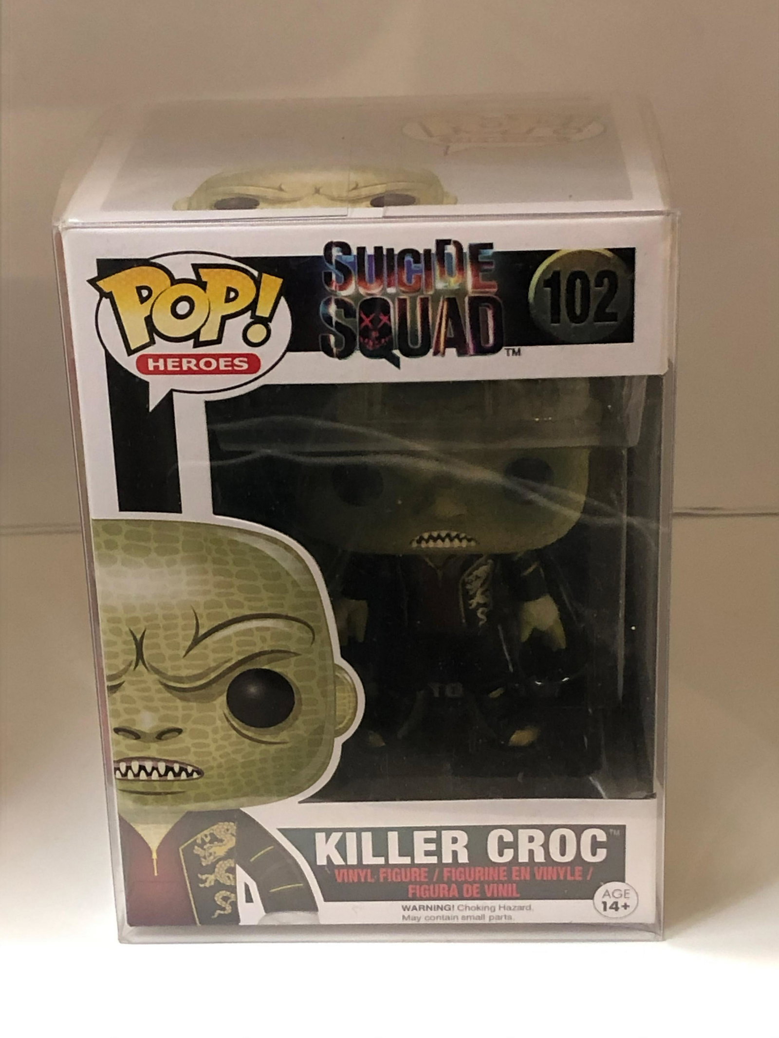 suicide squad funko pop killer croc 102: funko pop