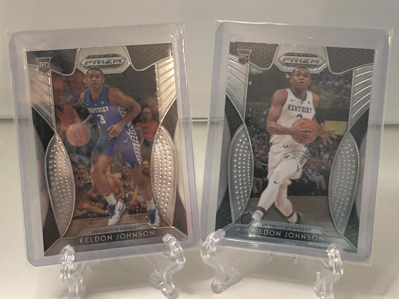 prizm rc keldon johnson basketball cards (2) (1 of 1)