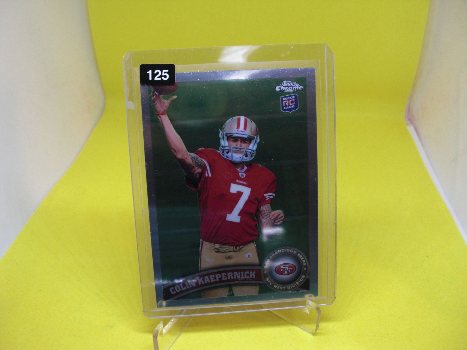 colin kaepernick rookie topps chrome (1 of 1)