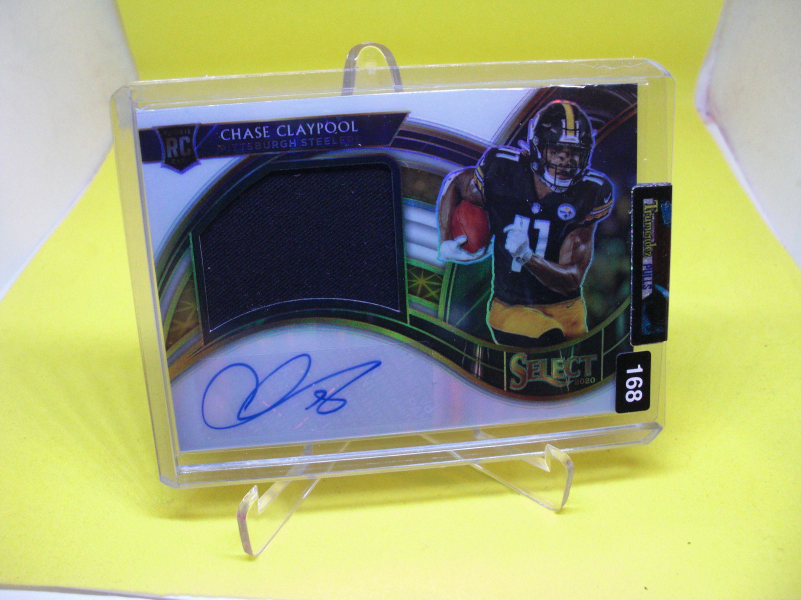 chase claypool auto and jersey rookie #44/75 (1 of 1)