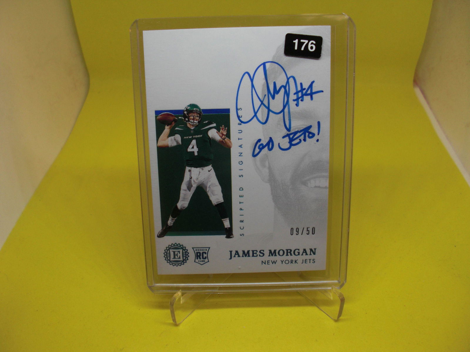 james morgan signature rookie #09/50 (1 of 1)