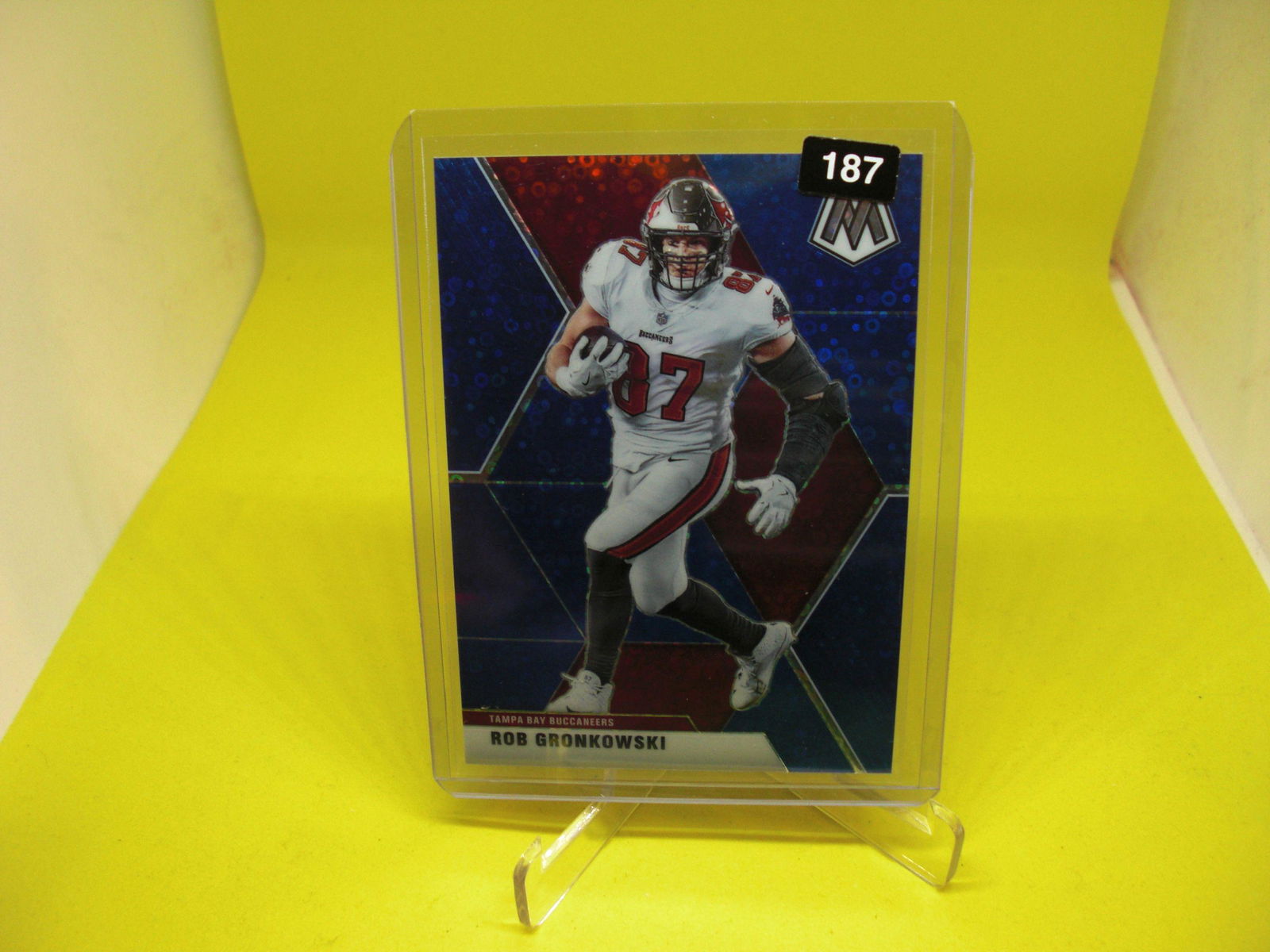 rob gronkowski mosaic blue #09/75 (1 of 1)