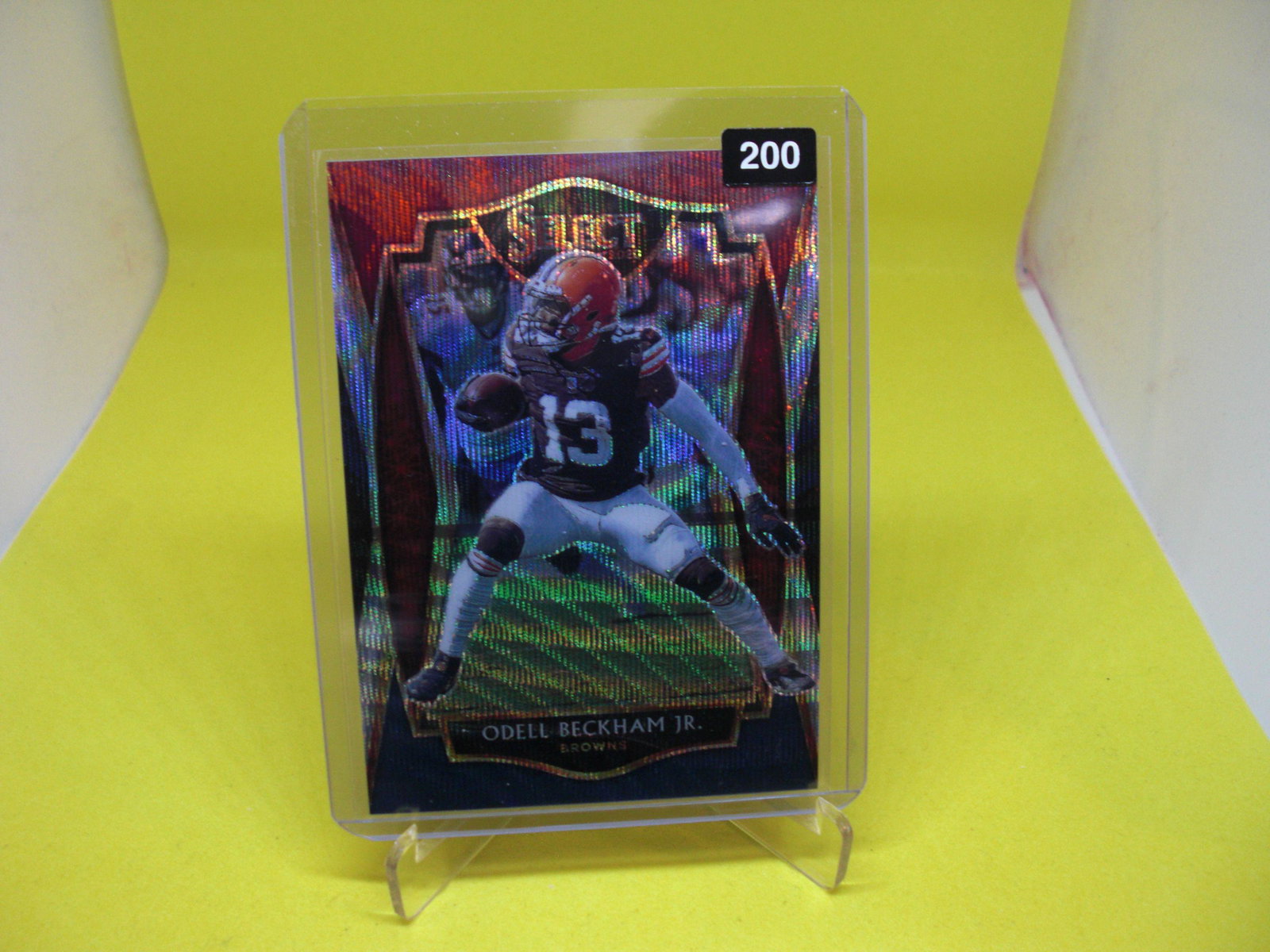 odell beckam jr select #031/199: in top loader
