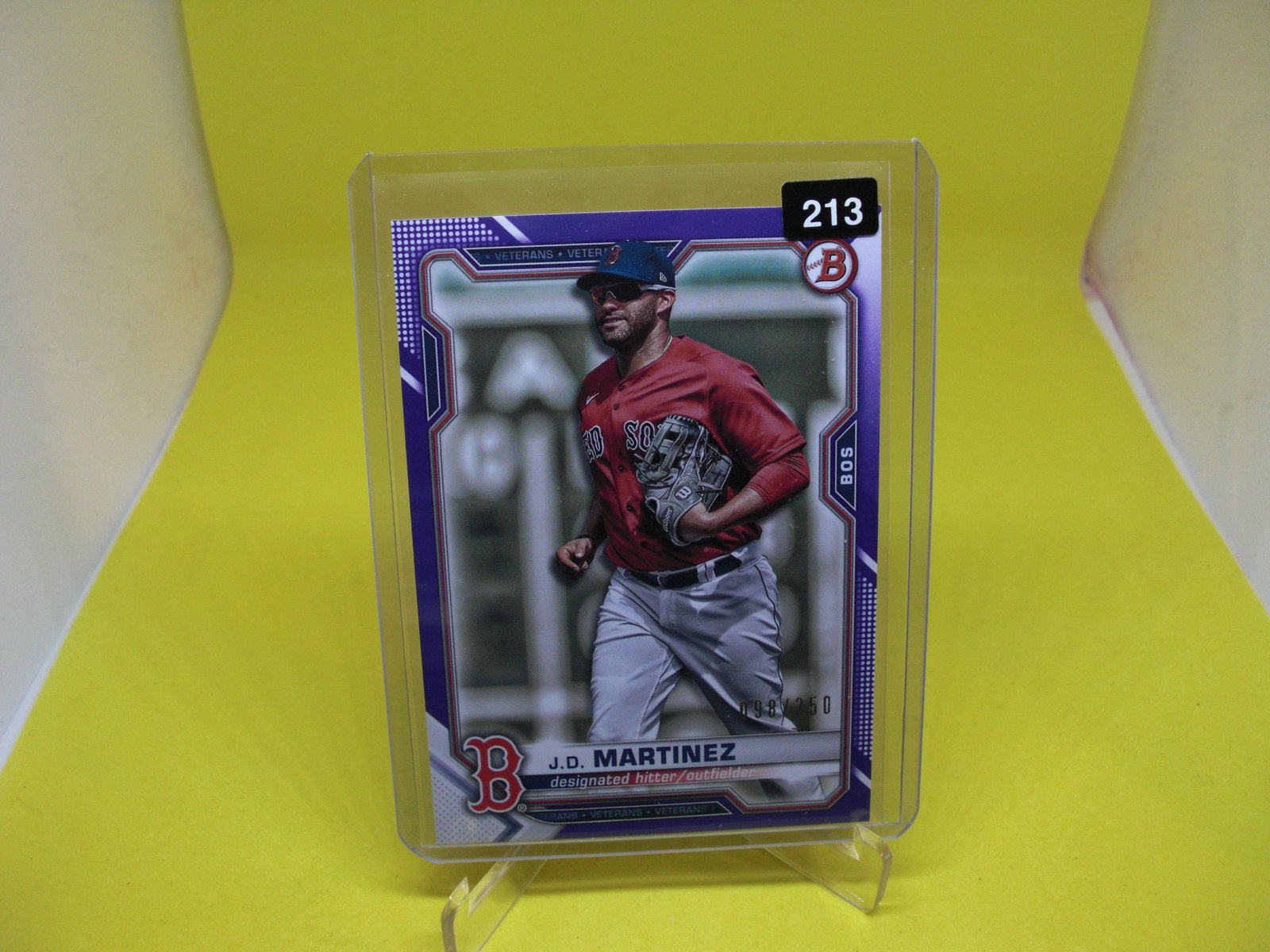j.d martinez: in top loader