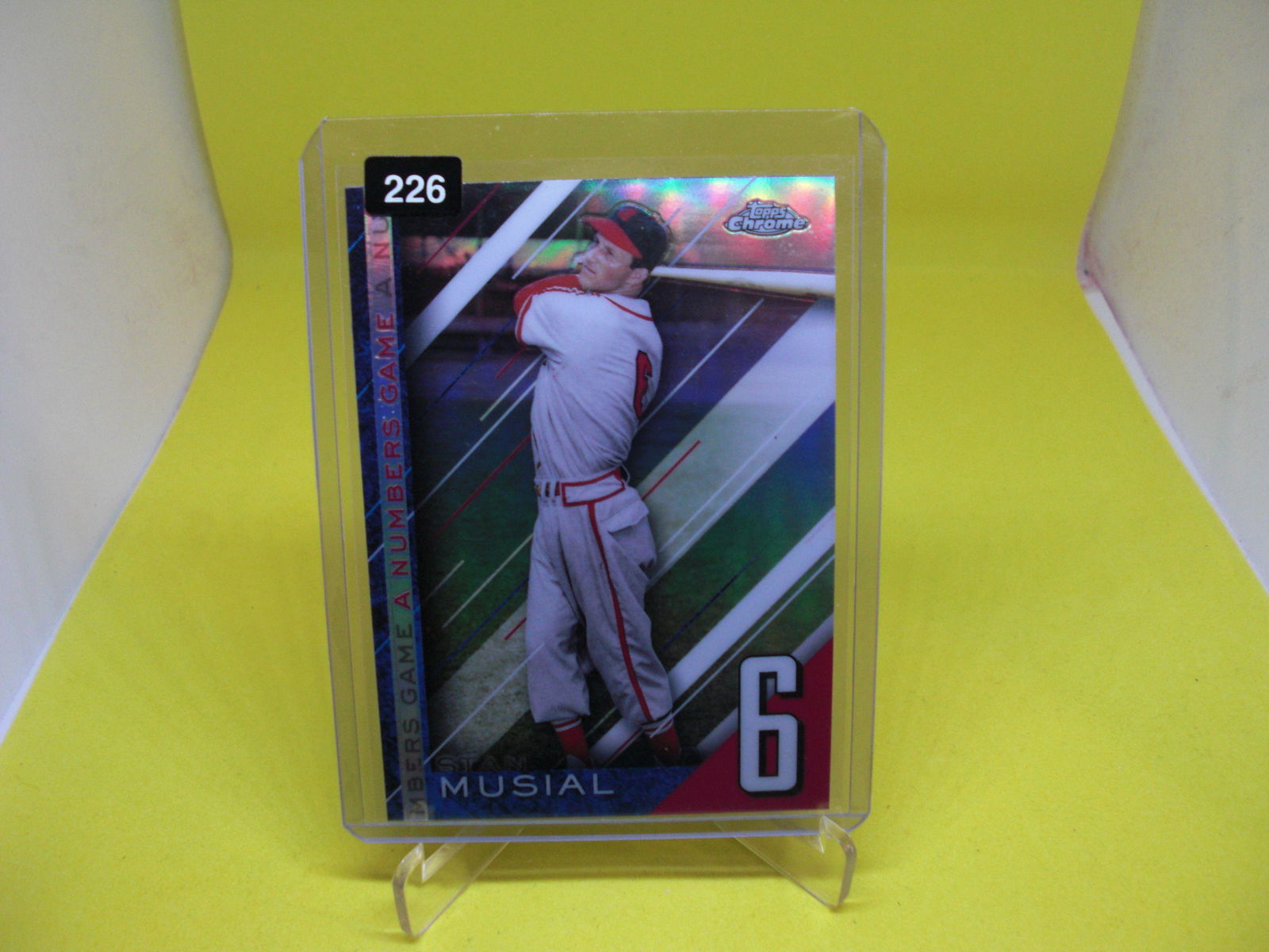stan musial topps chrome (1 of 1)