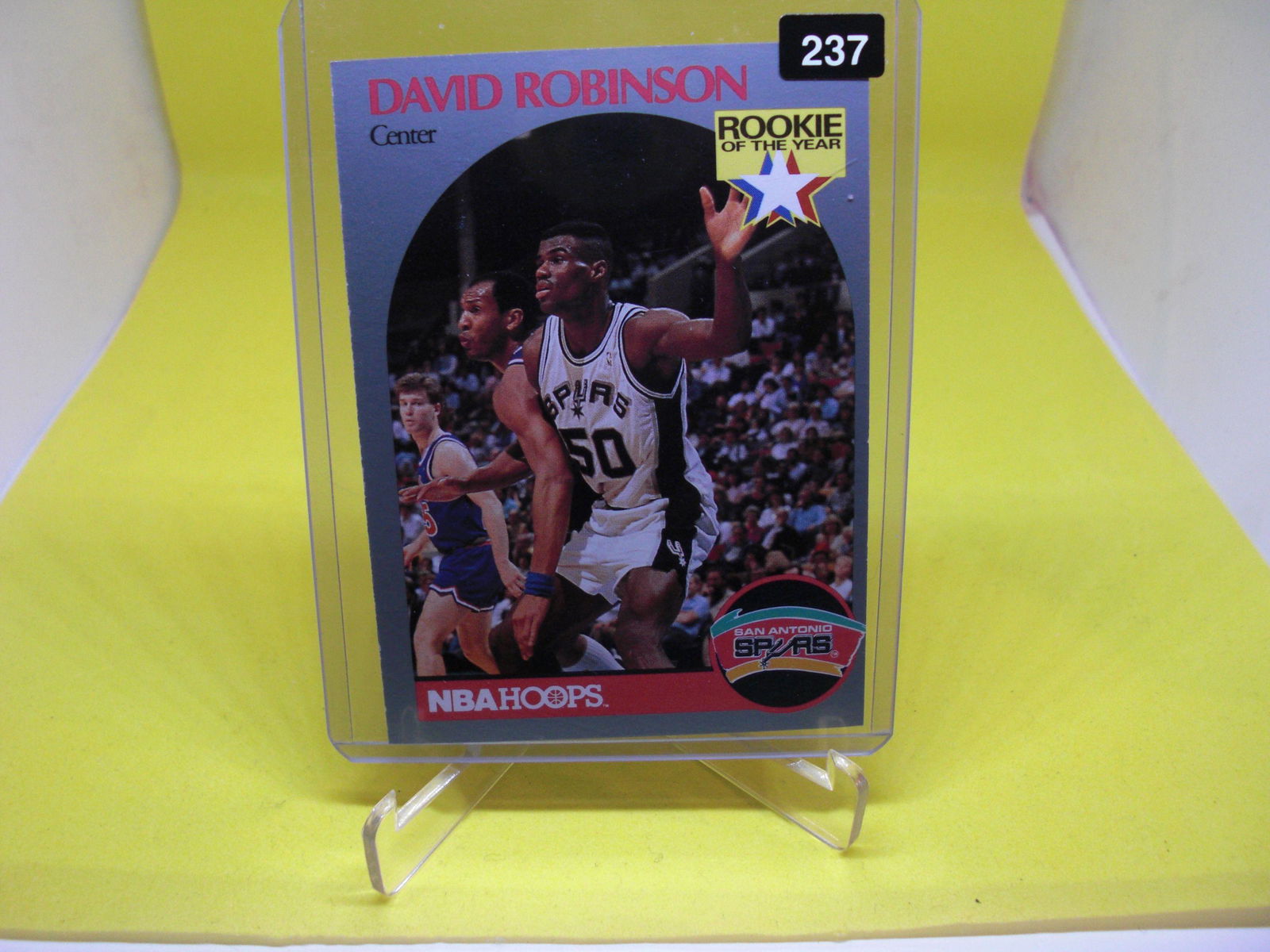 david robinson rookie: in top loader