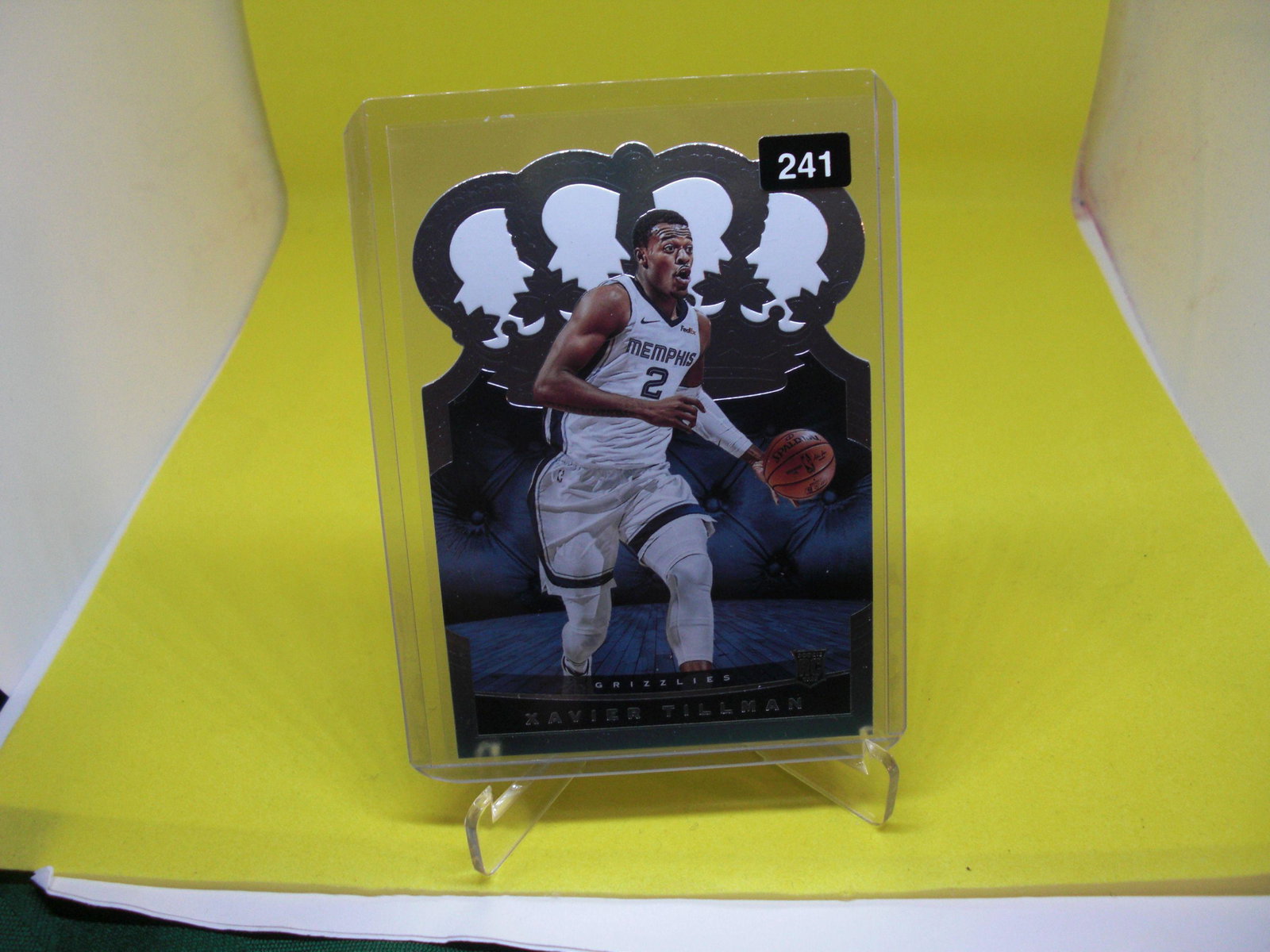 xavier tillman rookie: in top loader