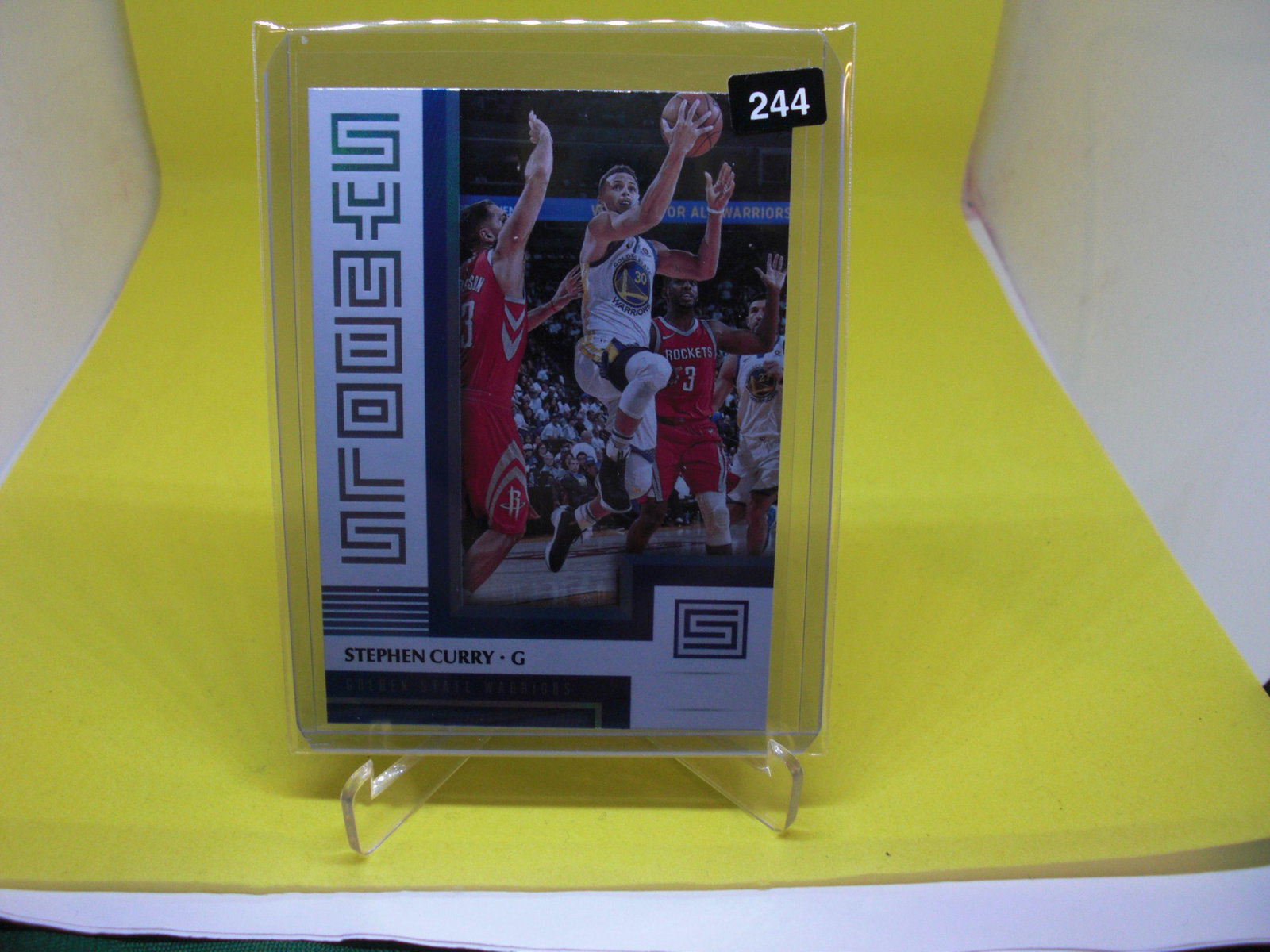 stephen curry: in top loader