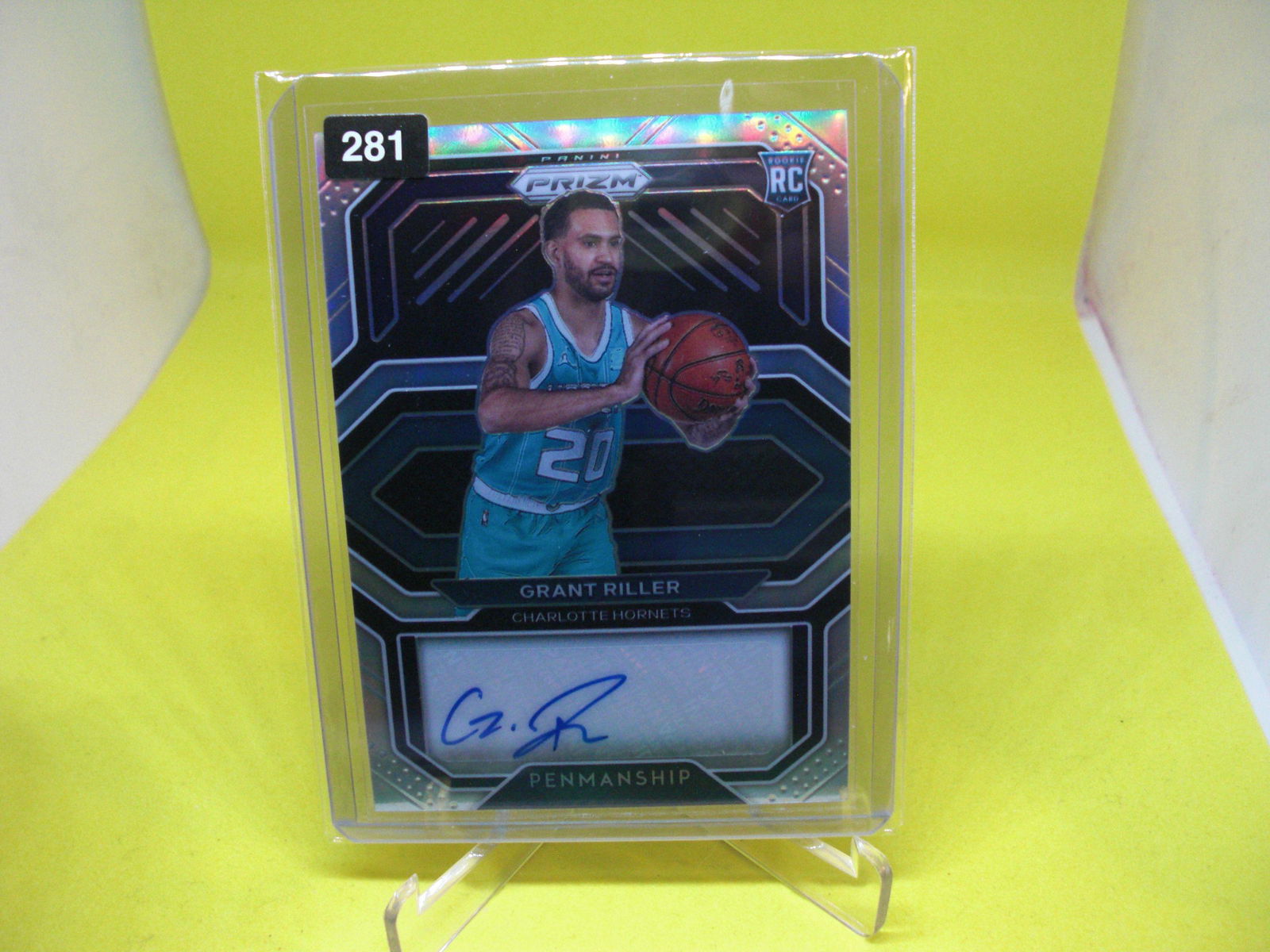 grant riller auto rookie prizm (1 of 1)