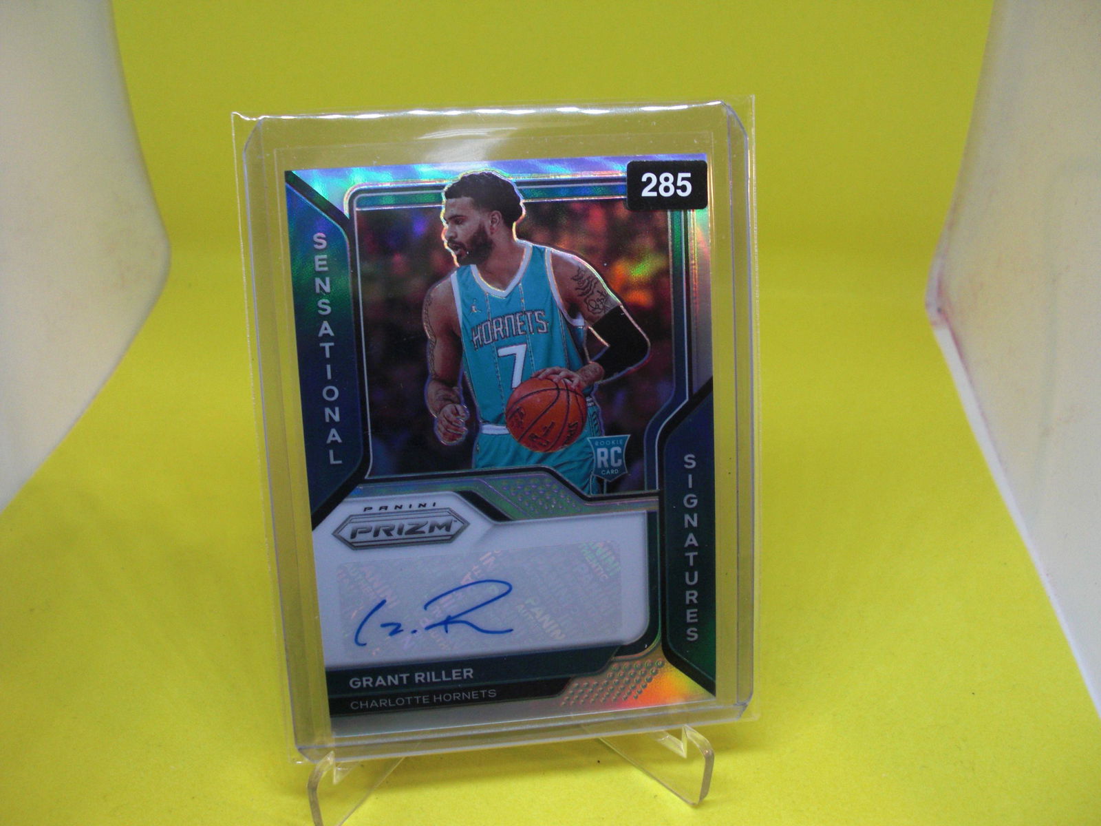 grant riller auto prizm rookie (1 of 1)