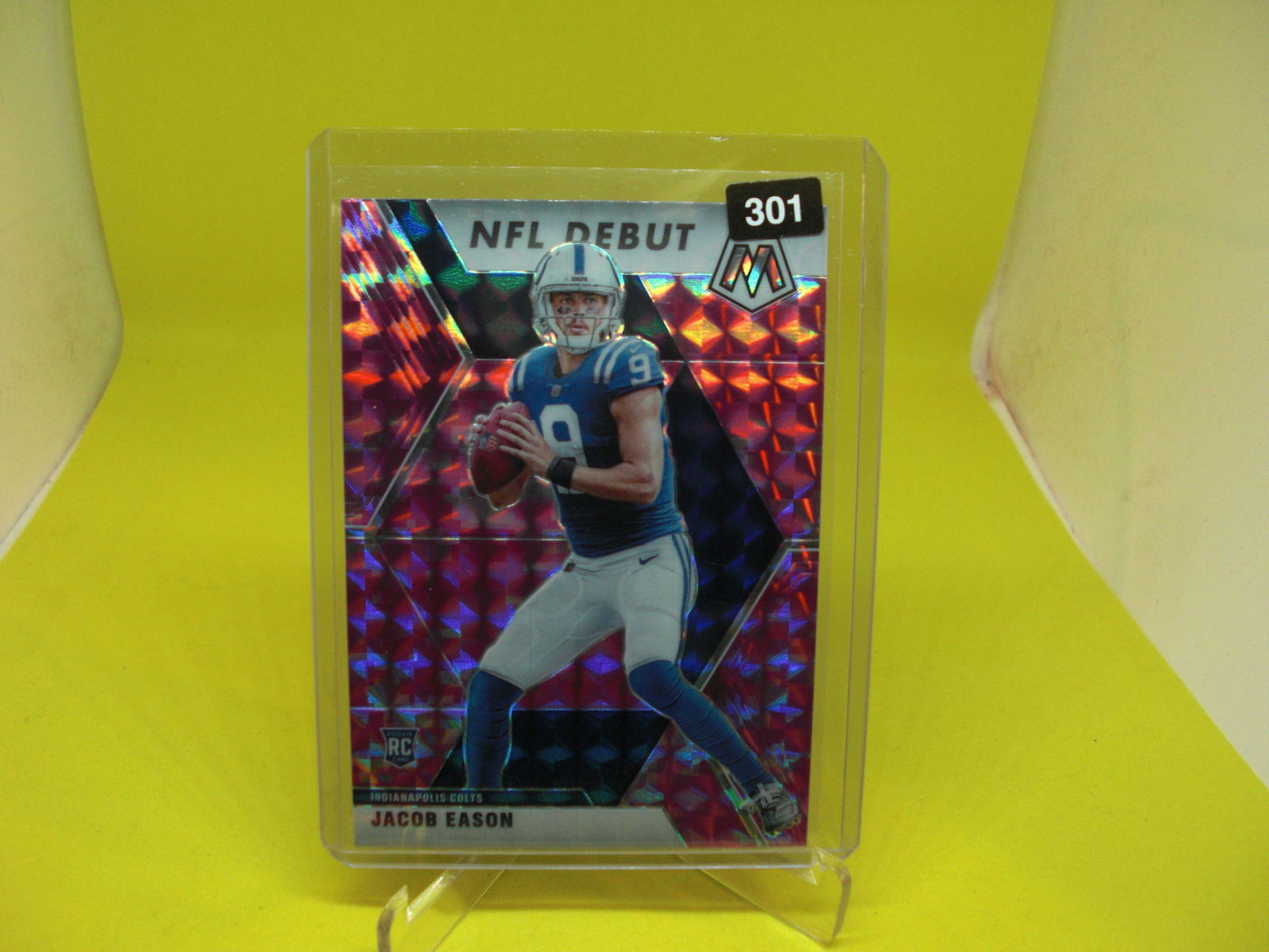 jacob eason pink rookie mosaic (1 of 1)