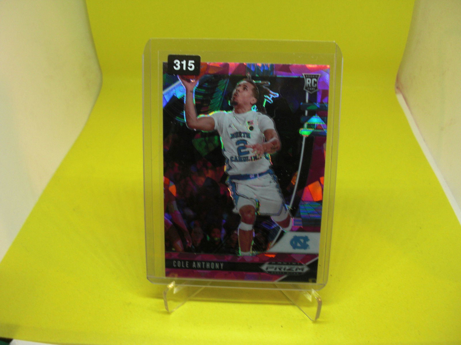 cole anthony pink rookie prizm (1 of 1)