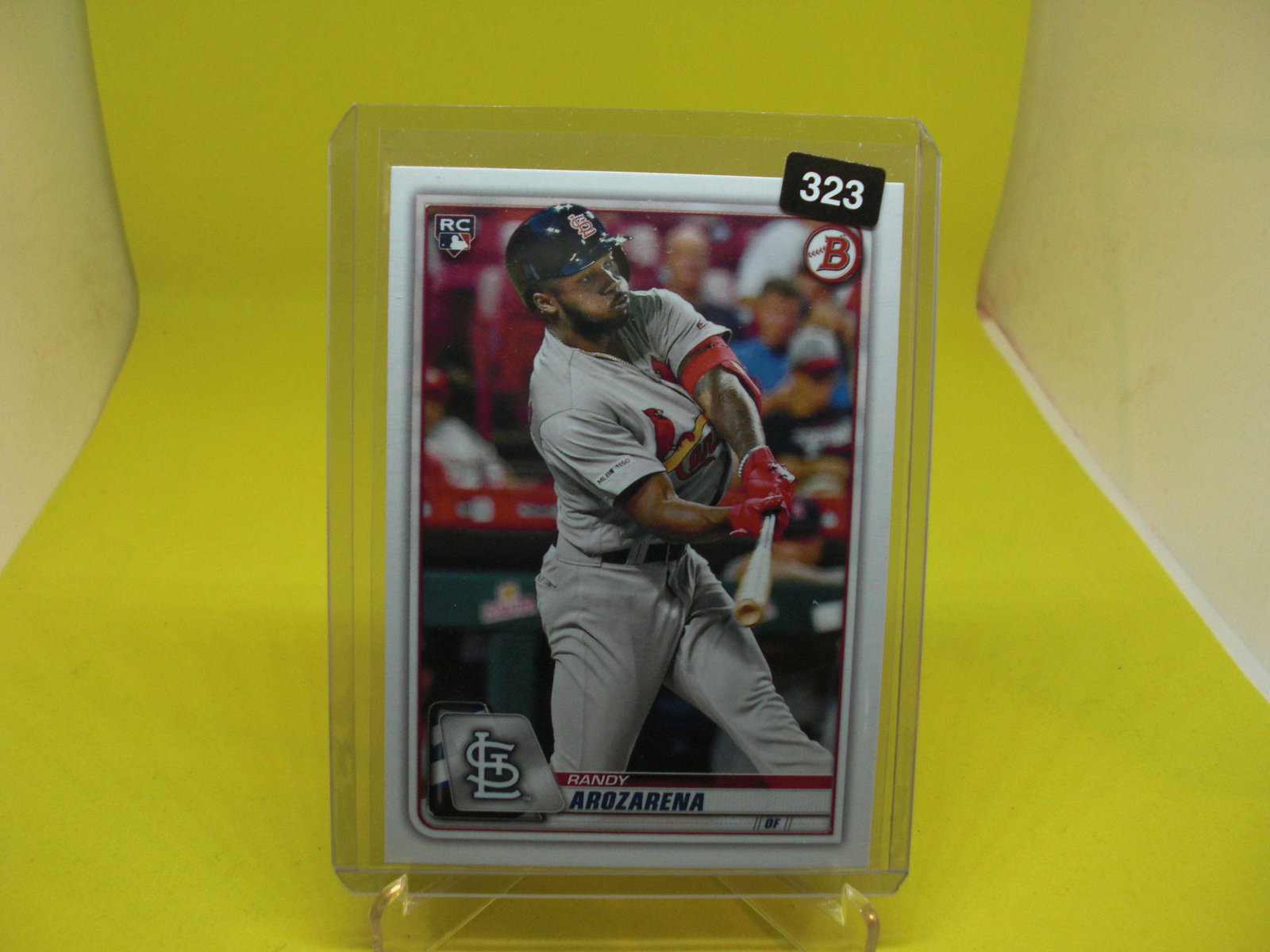 randy arozarena rookie: in top loader