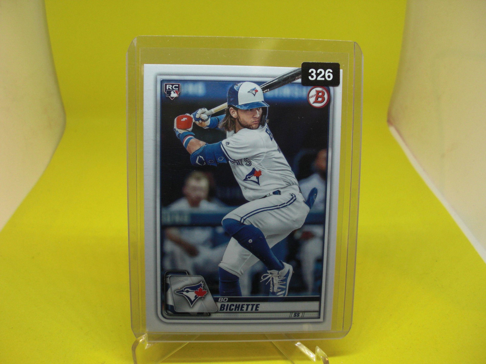 bo bichette rookie: in top loader