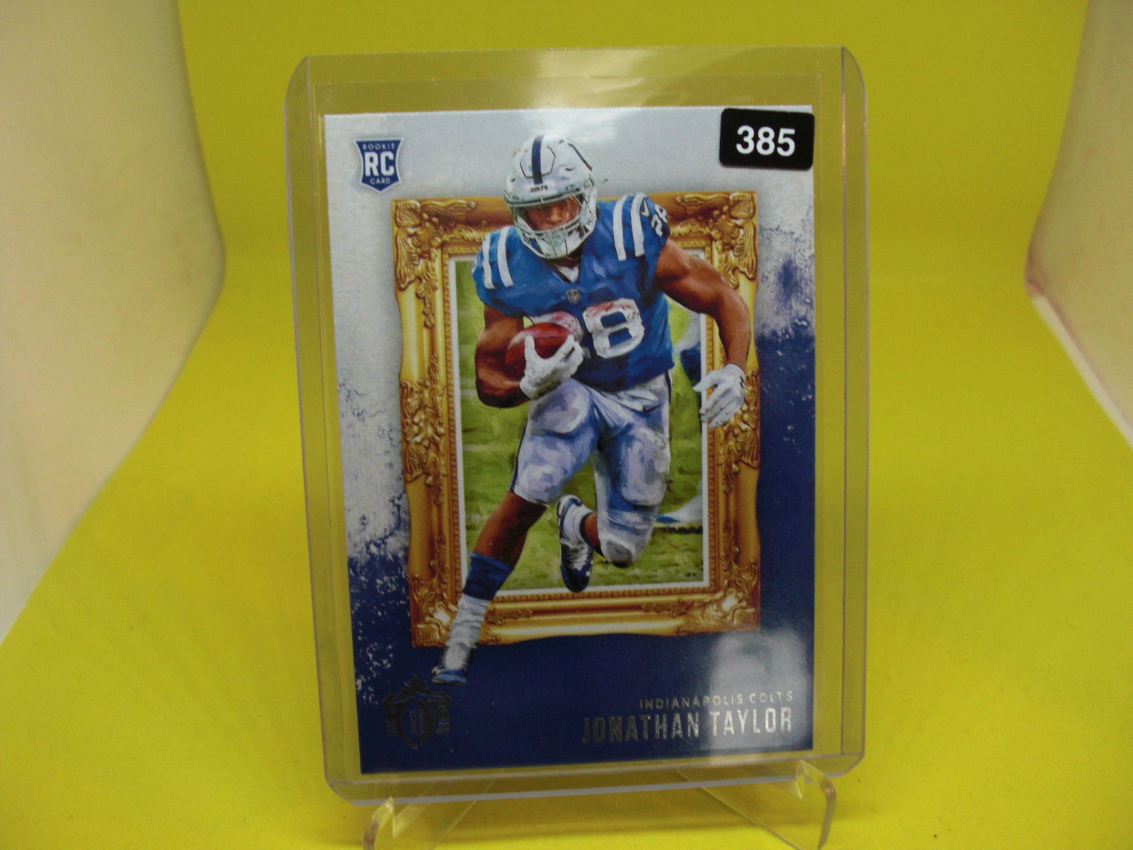 jonathan tayor rookie: in top loader
