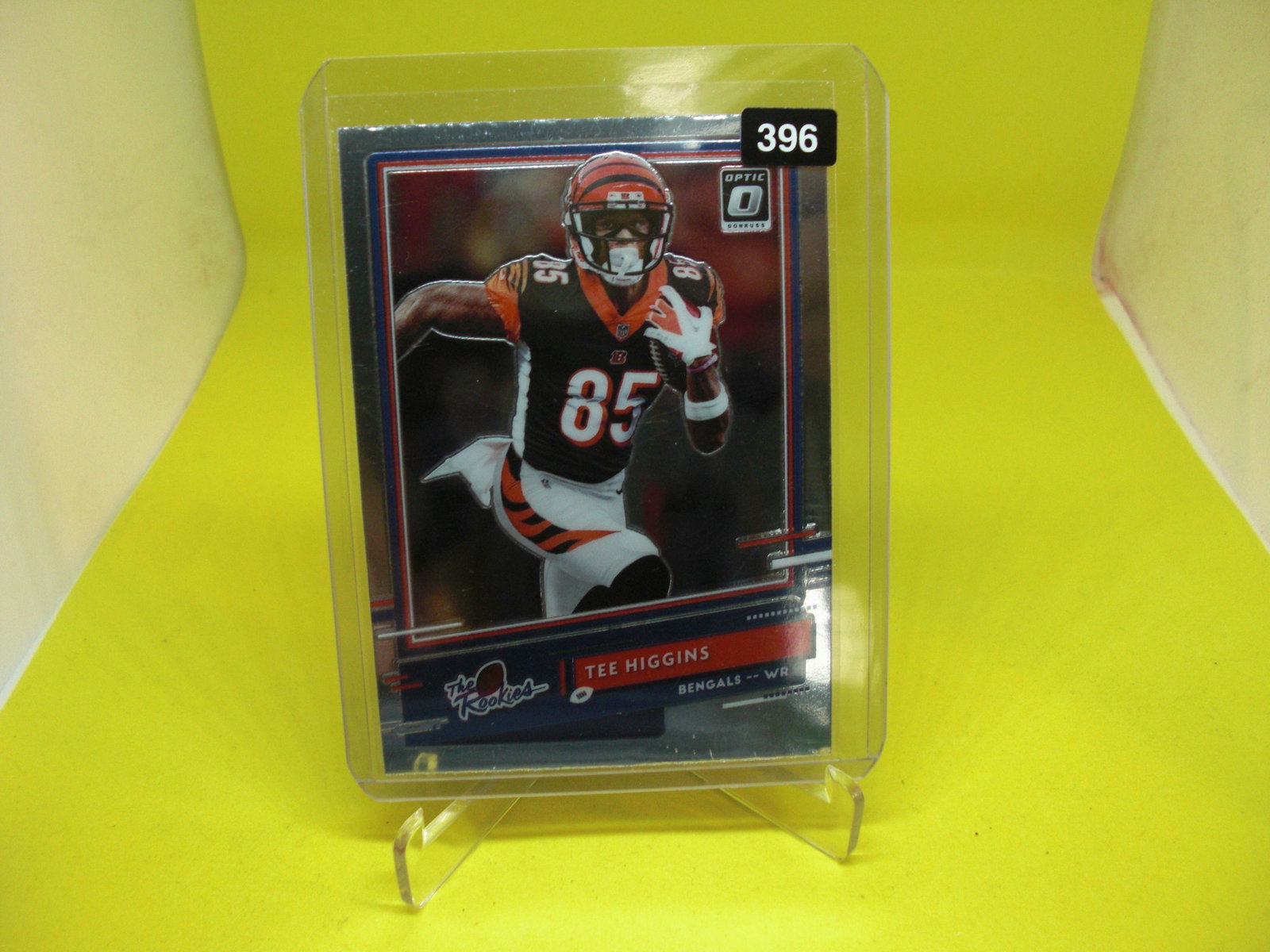 tee higgins the rookie optic: in top loader