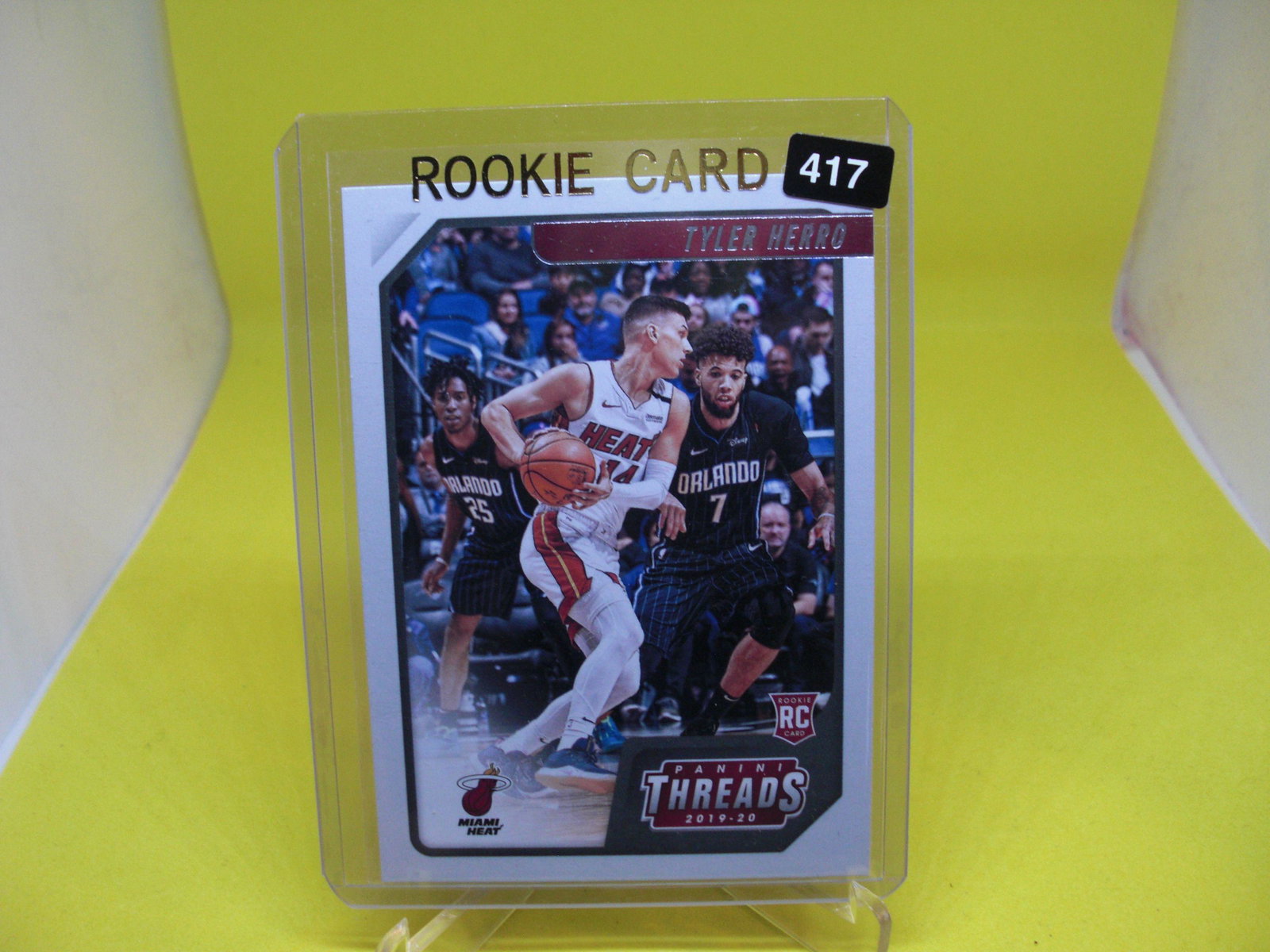 tyler herro rookie: in top loader