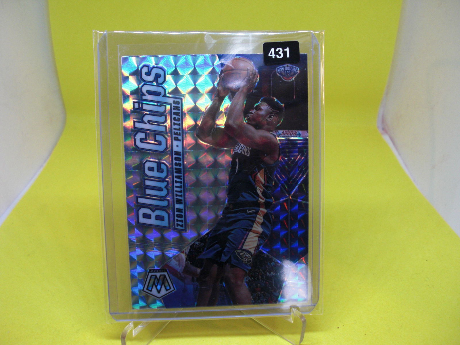 zion williamson blue chips mosaic (1 of 1)